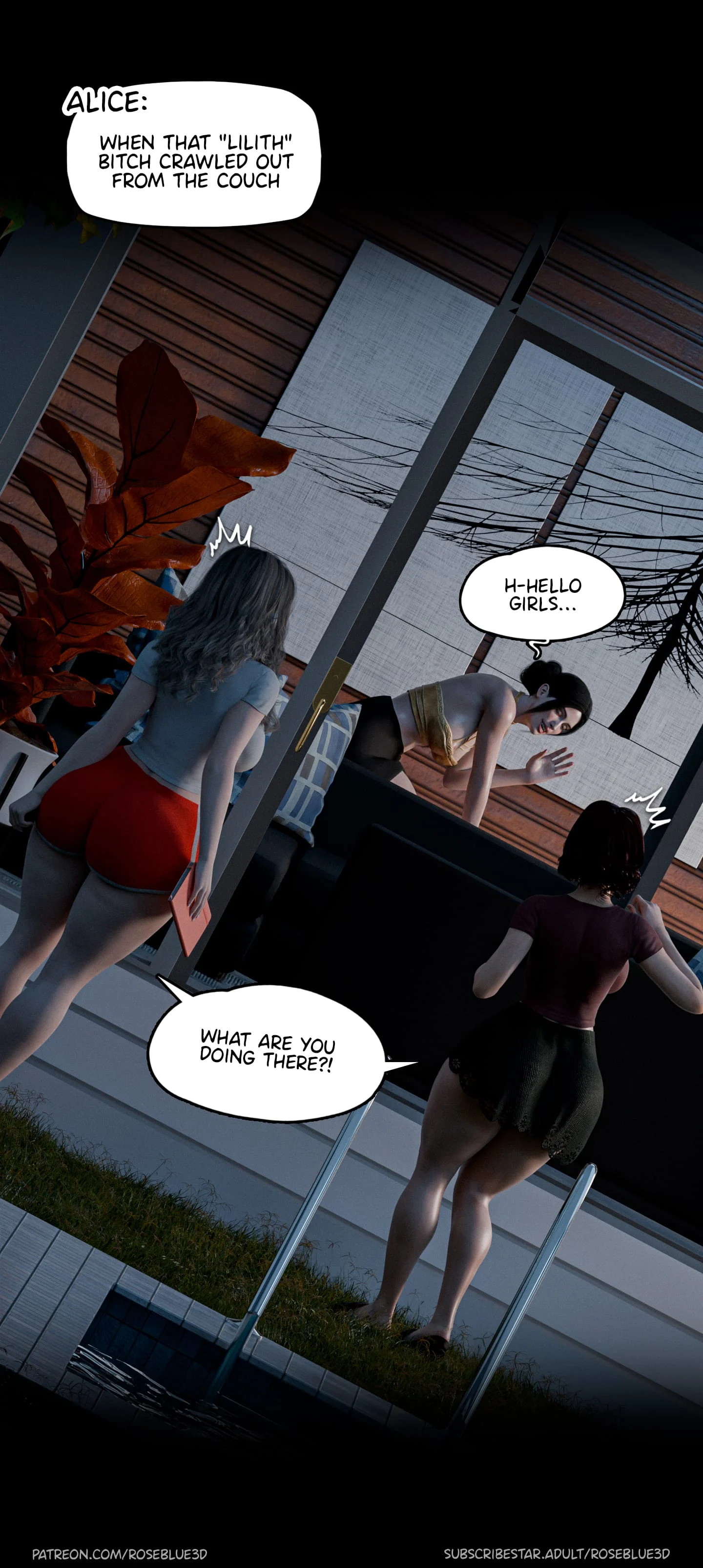 My Neighbor’s Widow [Rose Blue 3D] Chapter 40 - Page 76
