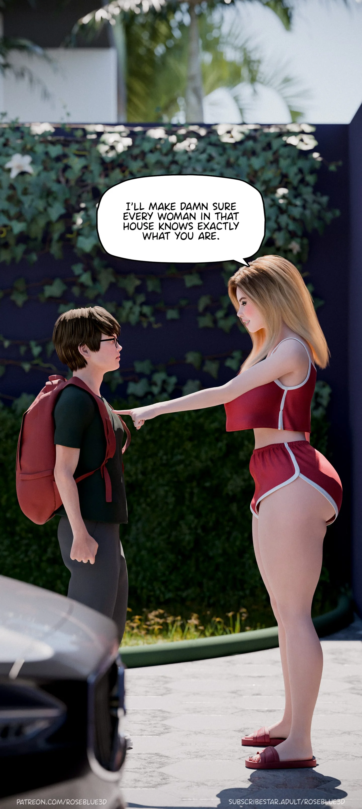 My Neighbor’s Widow [Rose Blue 3D] Chapter 40 - Page 79