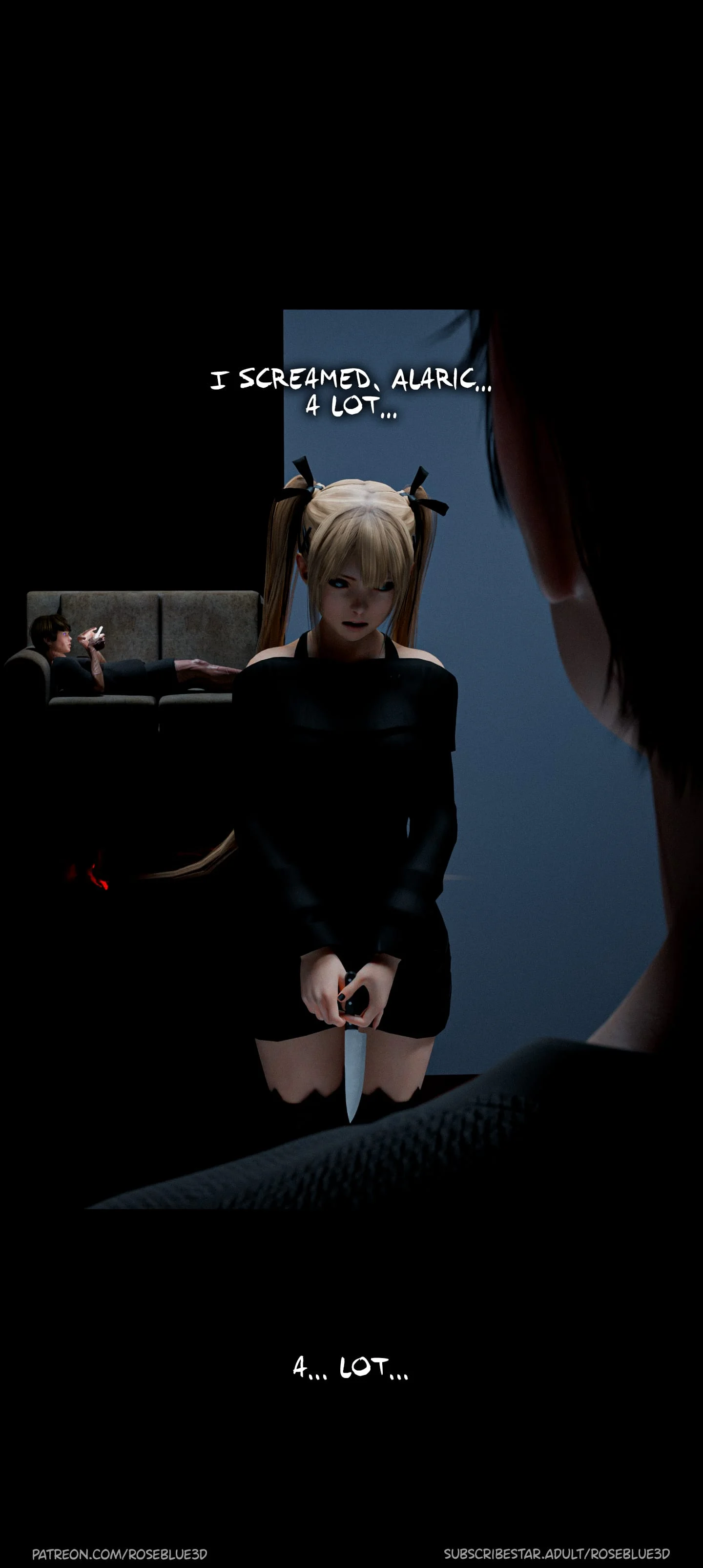 My Neighbor’s Widow [Rose Blue 3D] Chapter 40 - Page 8