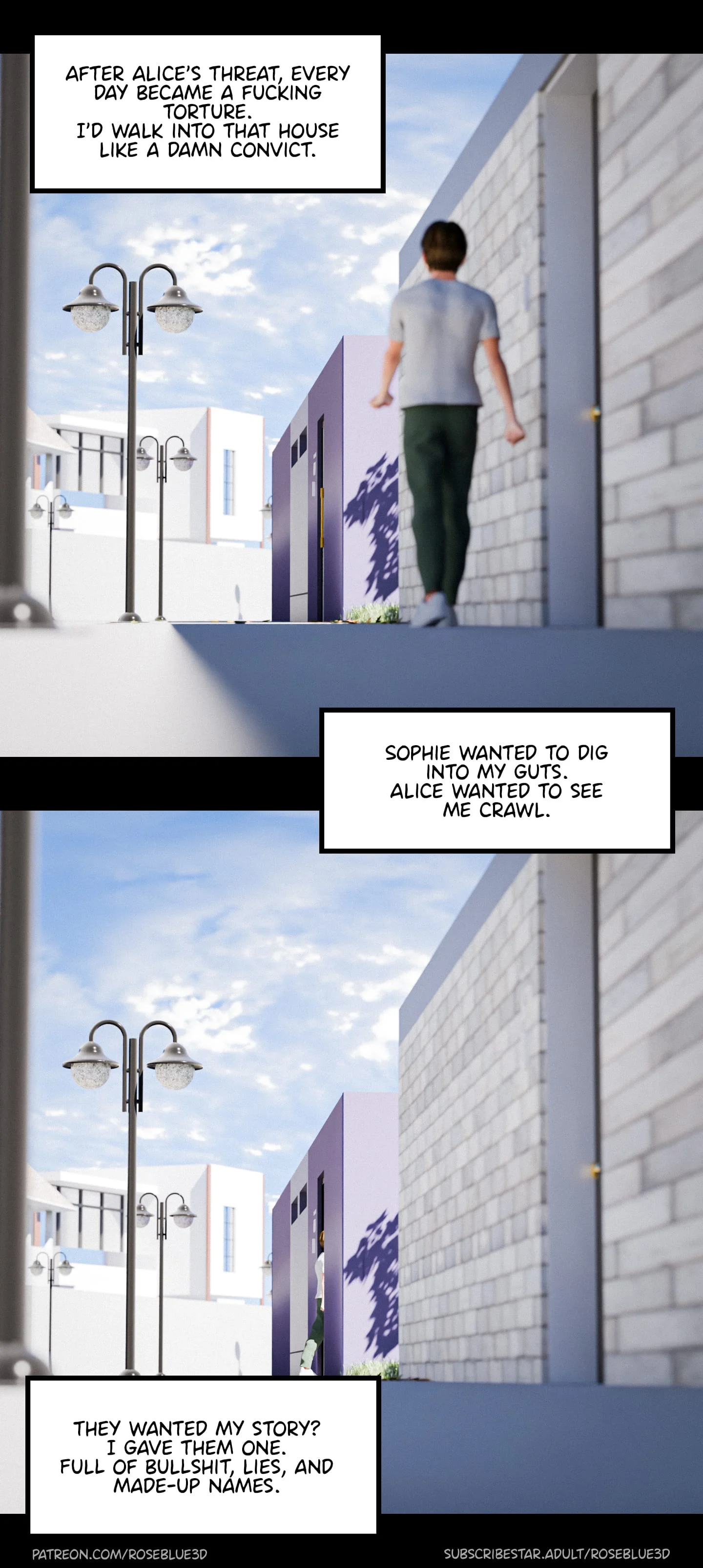 My Neighbor’s Widow [Rose Blue 3D] Chapter 40 - Page 81