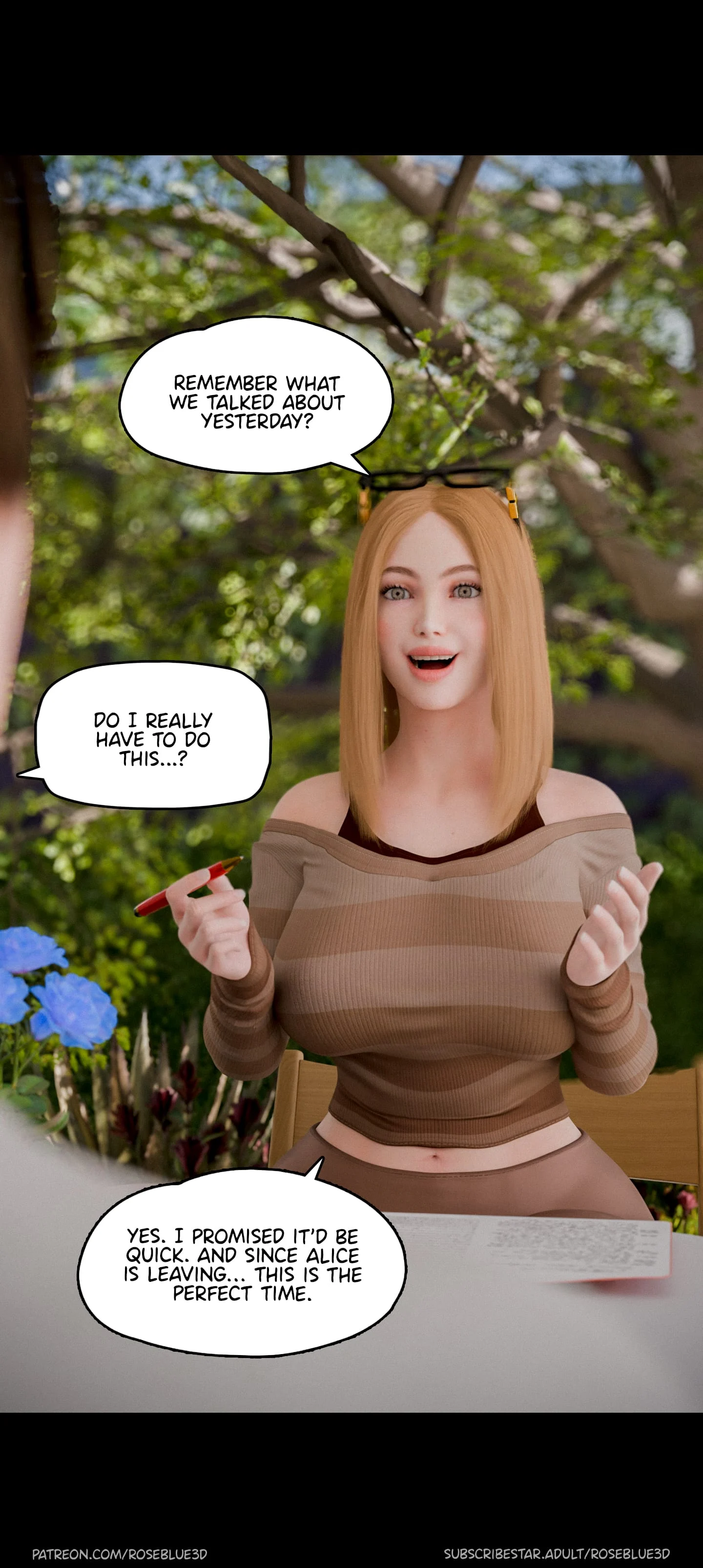 My Neighbor’s Widow [Rose Blue 3D] Chapter 40 - Page 88