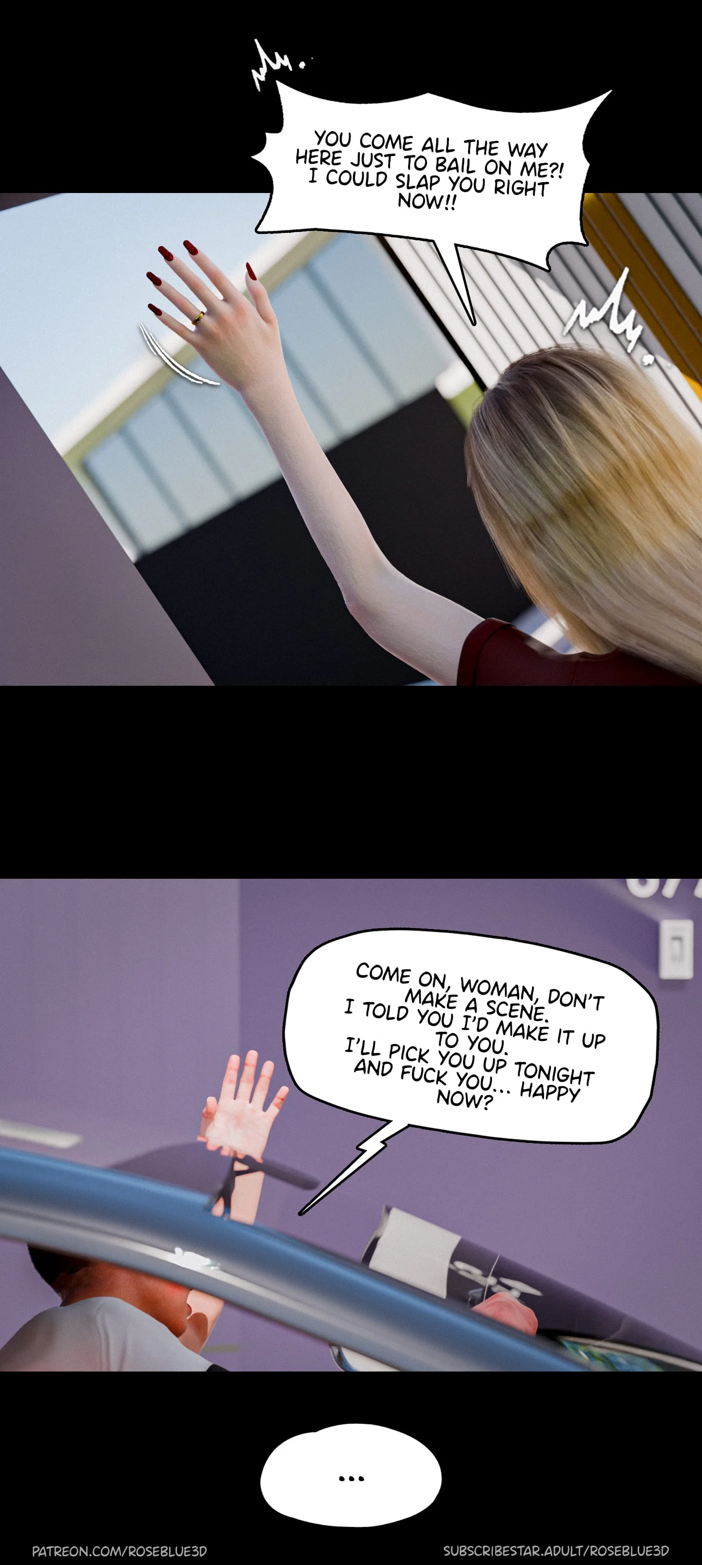 My Neighbor’s Widow [Rose Blue 3D] Chapter 40 - Page 90
