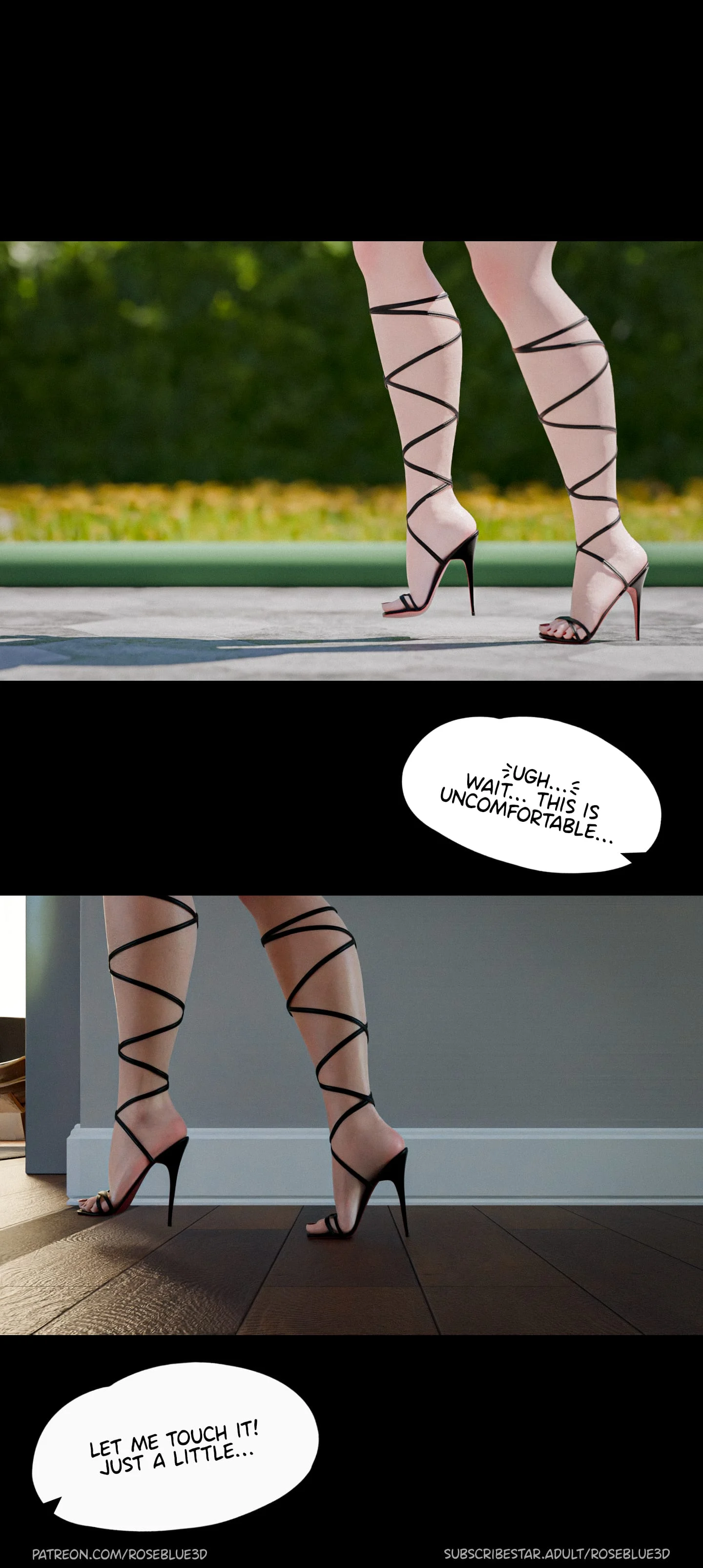 My Neighbor’s Widow [Rose Blue 3D] Chapter 40 - Page 95