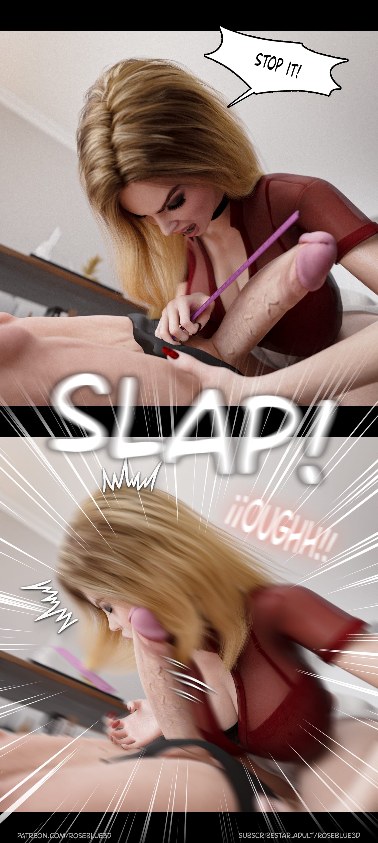 My Neighbor’s Widow [Rose Blue 3D] Chapter 41 - Page 49