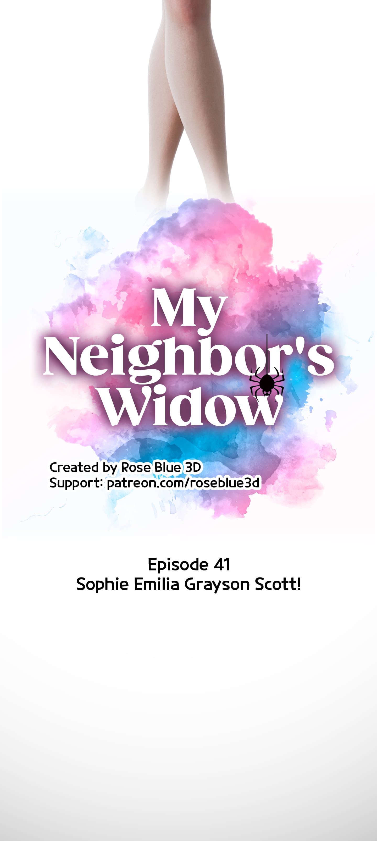 My Neighbor’s Widow [Rose Blue 3D] Chapter 41 - Page 5