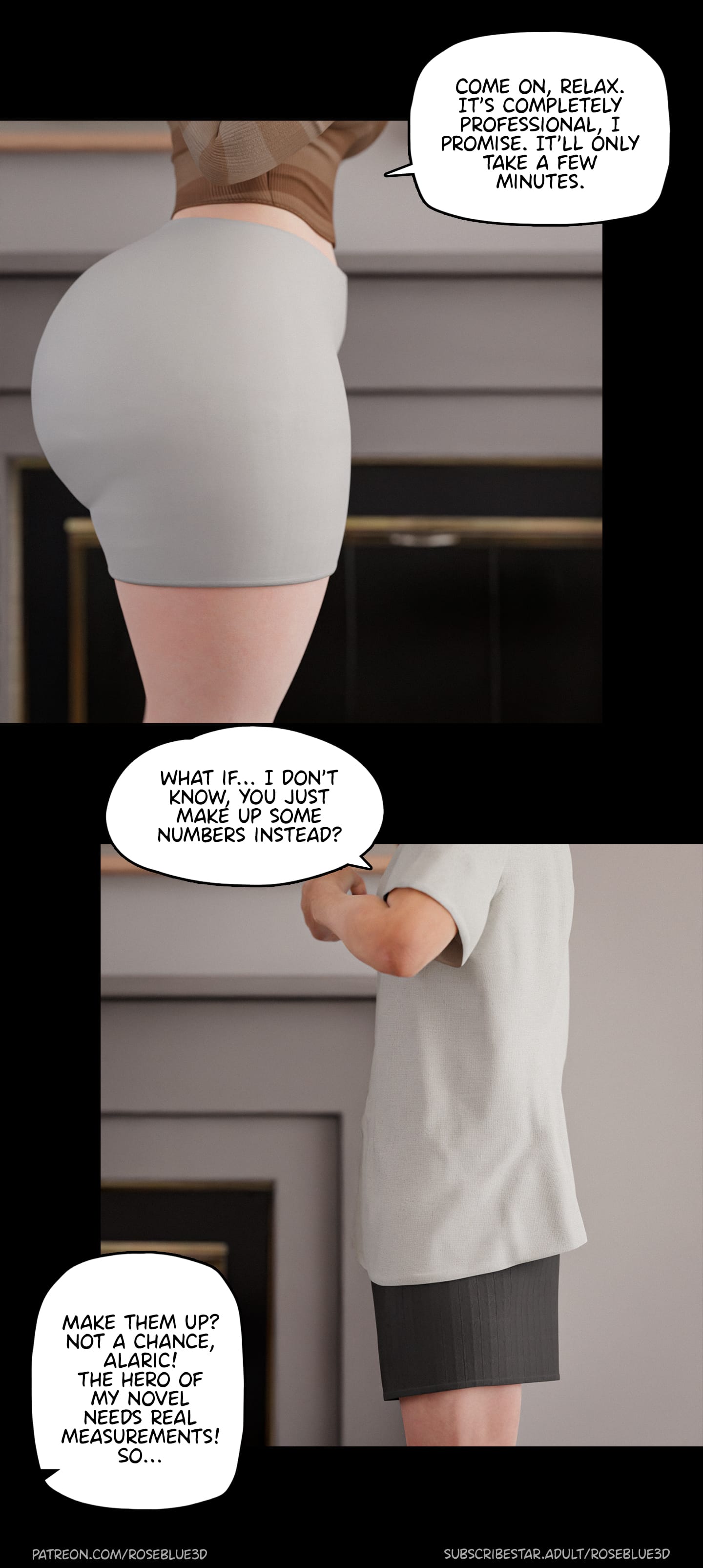 My Neighbor’s Widow [Rose Blue 3D] Chapter 41 - Page 9