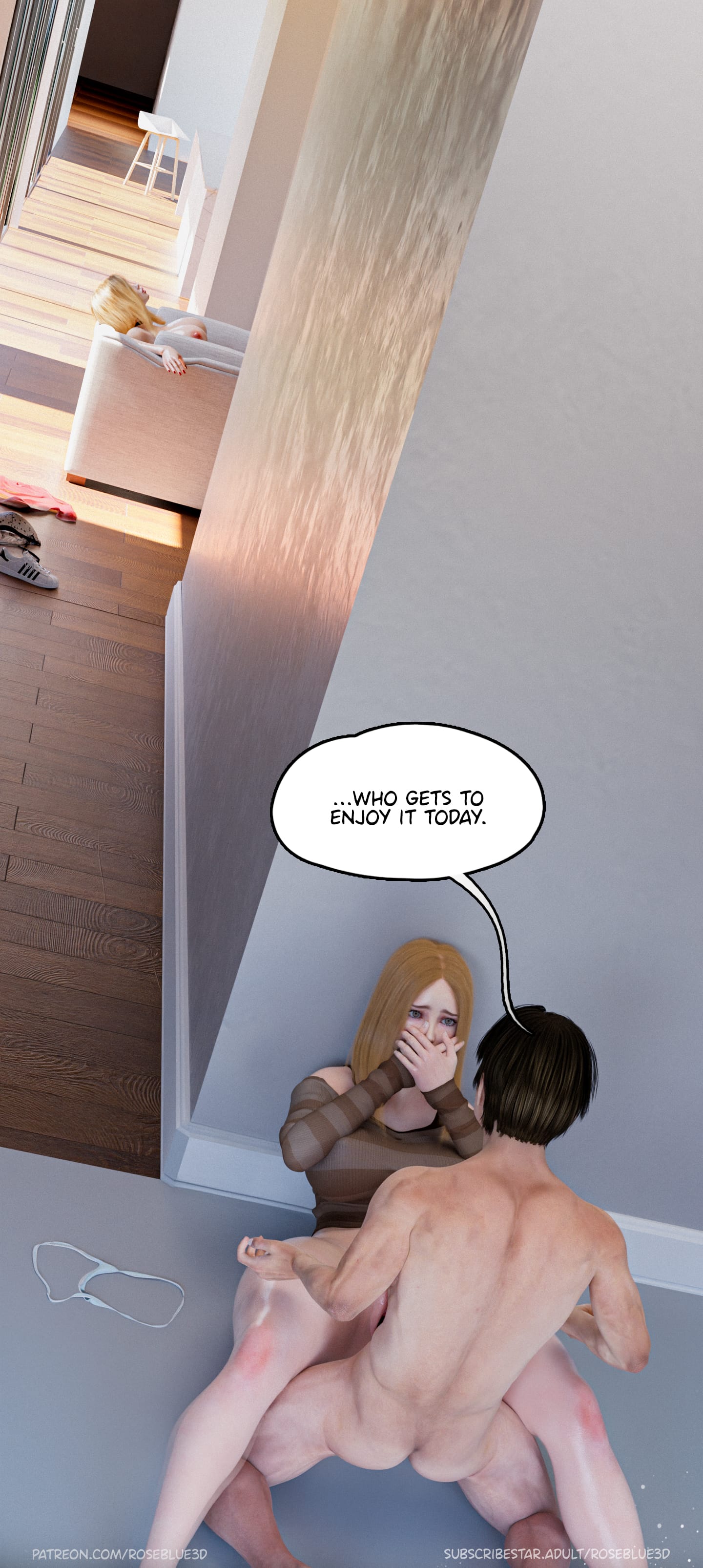 My Neighbor’s Widow [Rose Blue 3D] Chapter 42 - Page 94