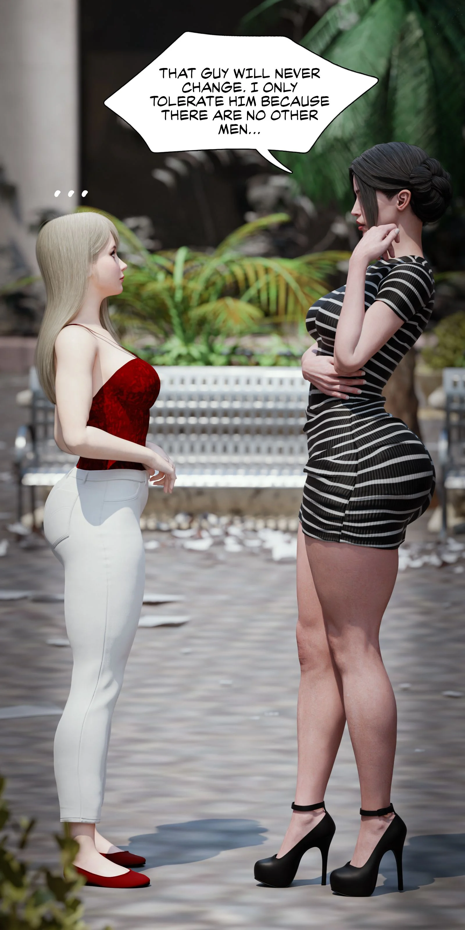 My Neighbor’s Widow [Rose Blue 3D] Chapter 5 - Page 101