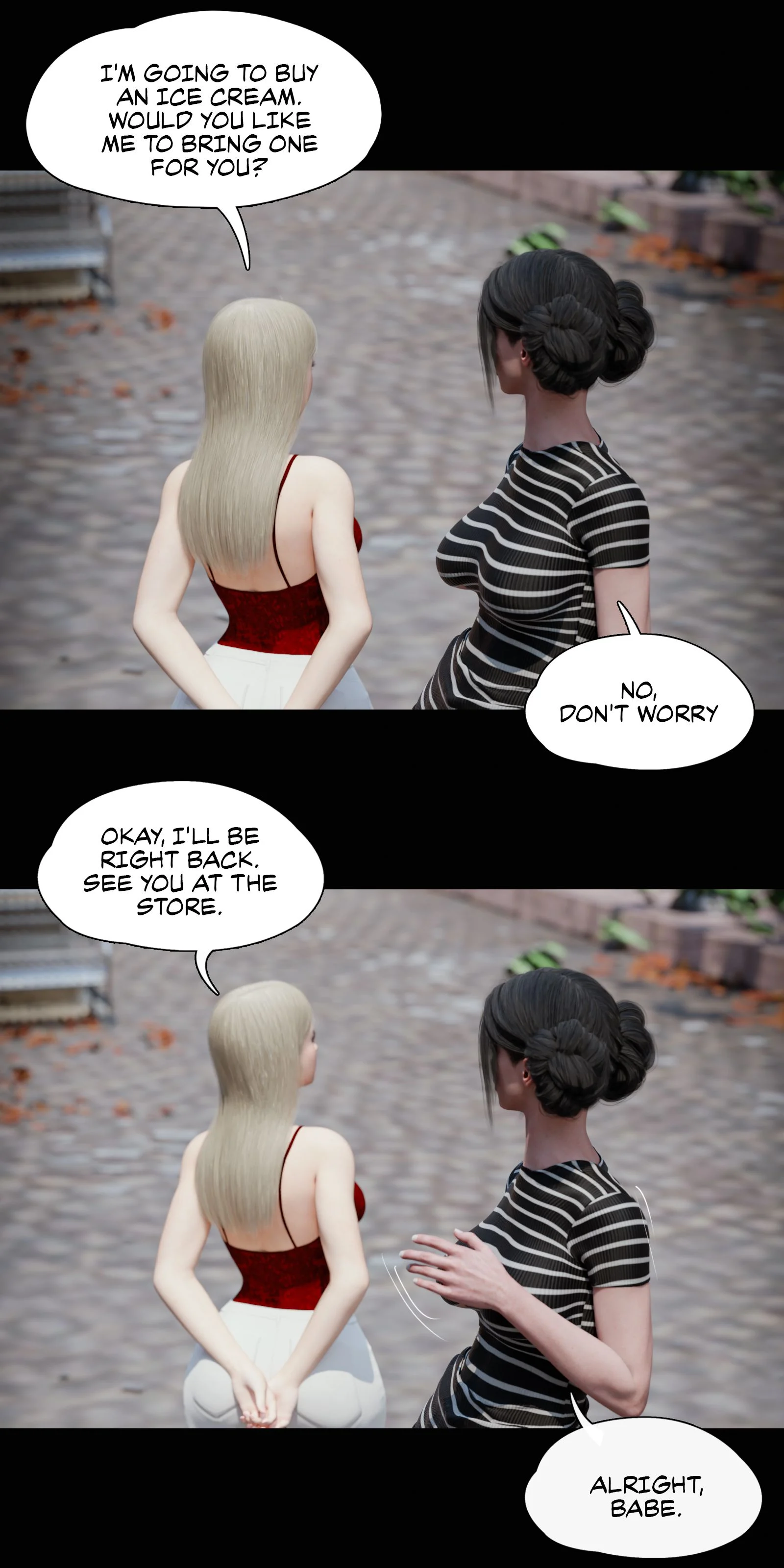 My Neighbor’s Widow [Rose Blue 3D] Chapter 5 - Page 103
