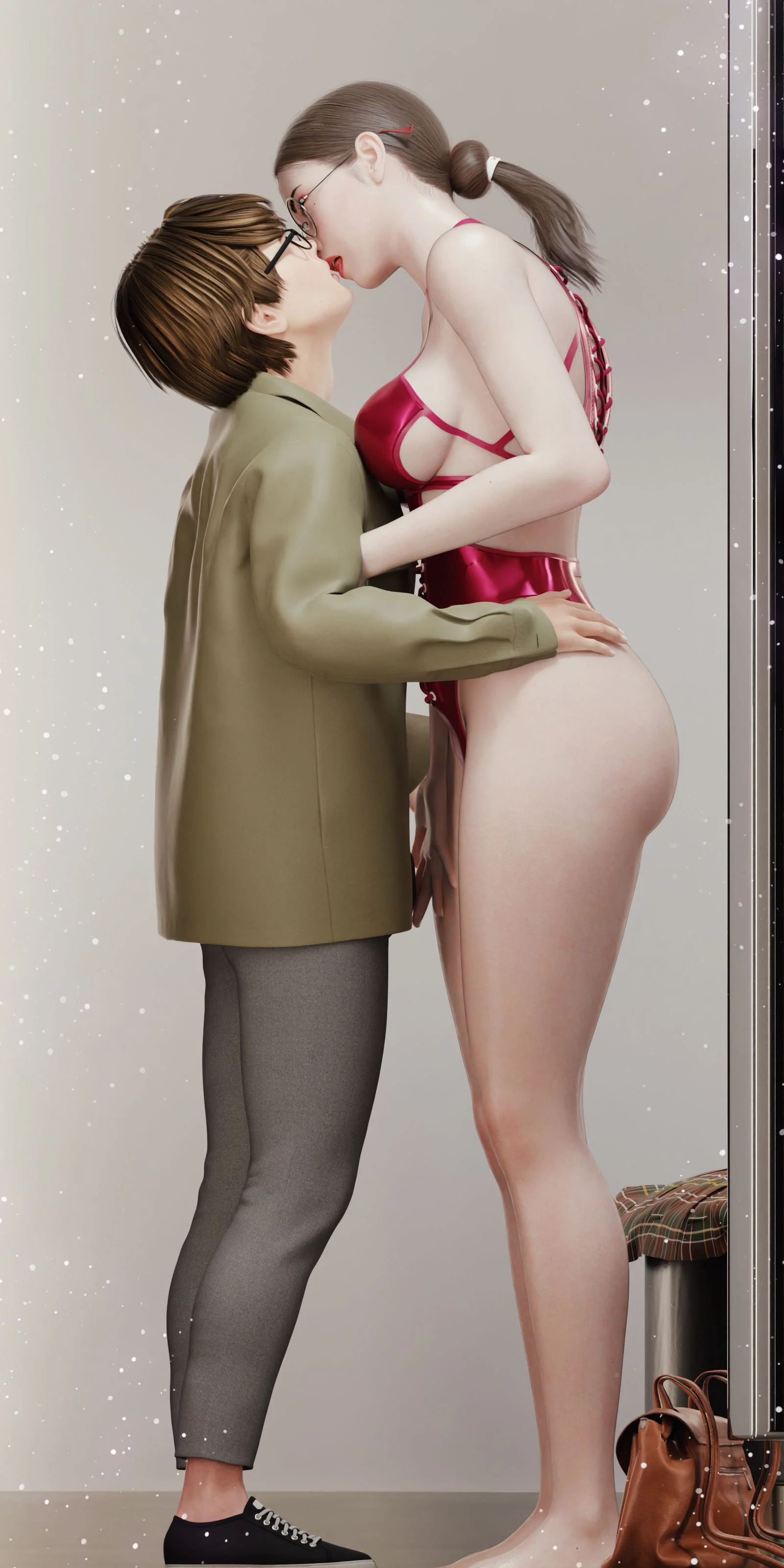 My Neighbor’s Widow [Rose Blue 3D] Chapter 5 - Page 131