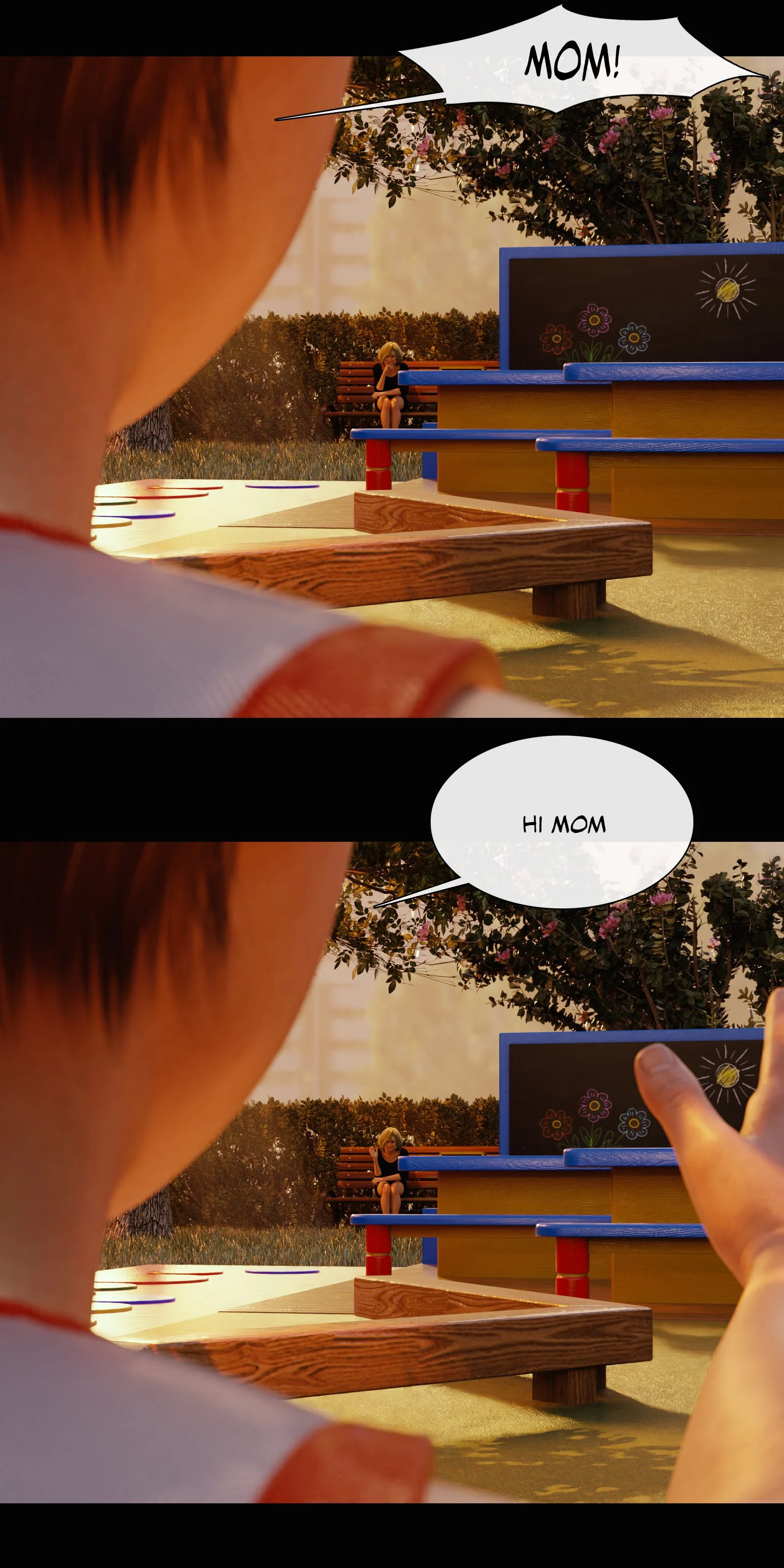 My Neighbor’s Widow [Rose Blue 3D] Chapter 5 - Page 2