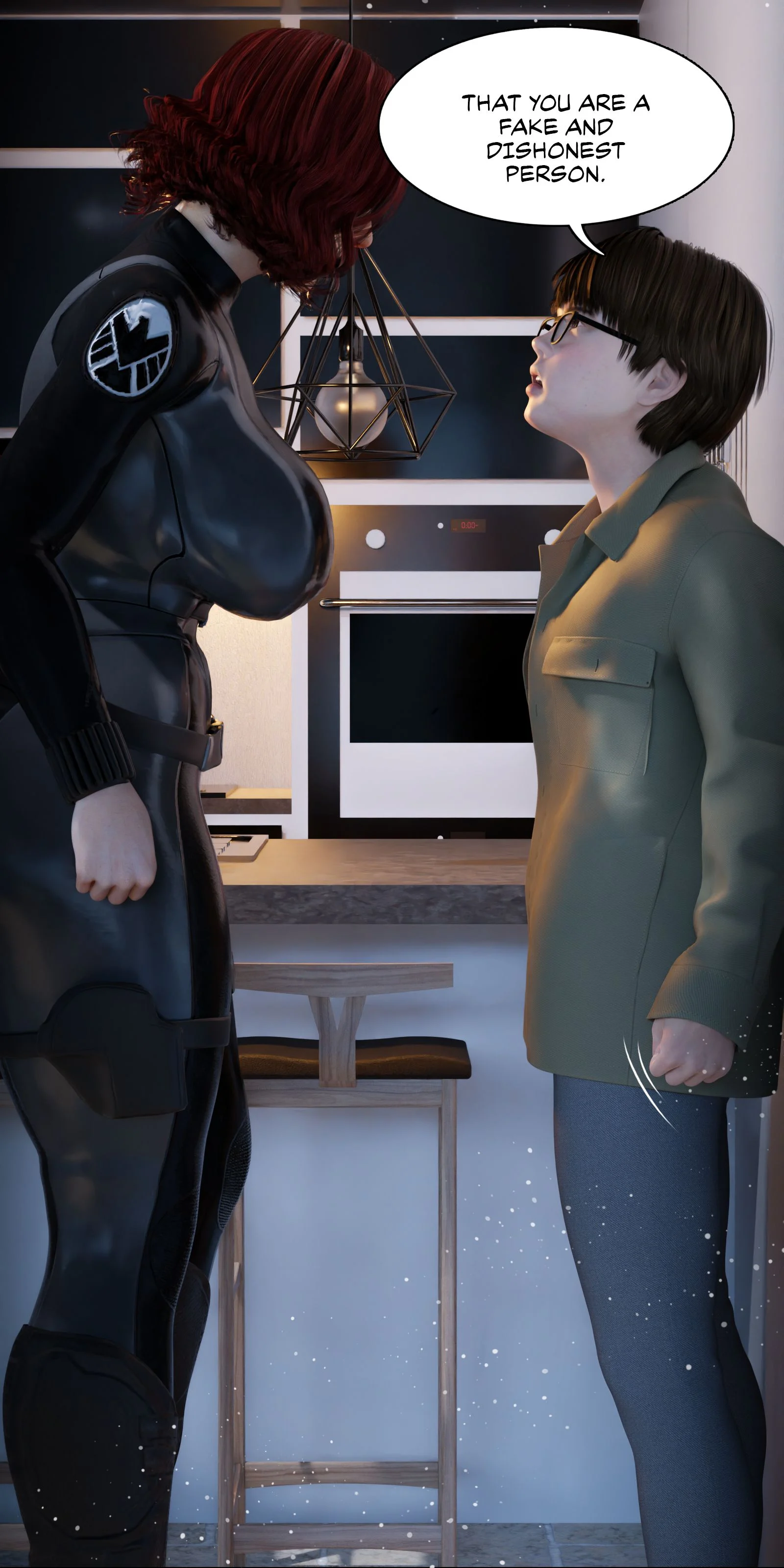 My Neighbor’s Widow [Rose Blue 3D] Chapter 5 - Page 48