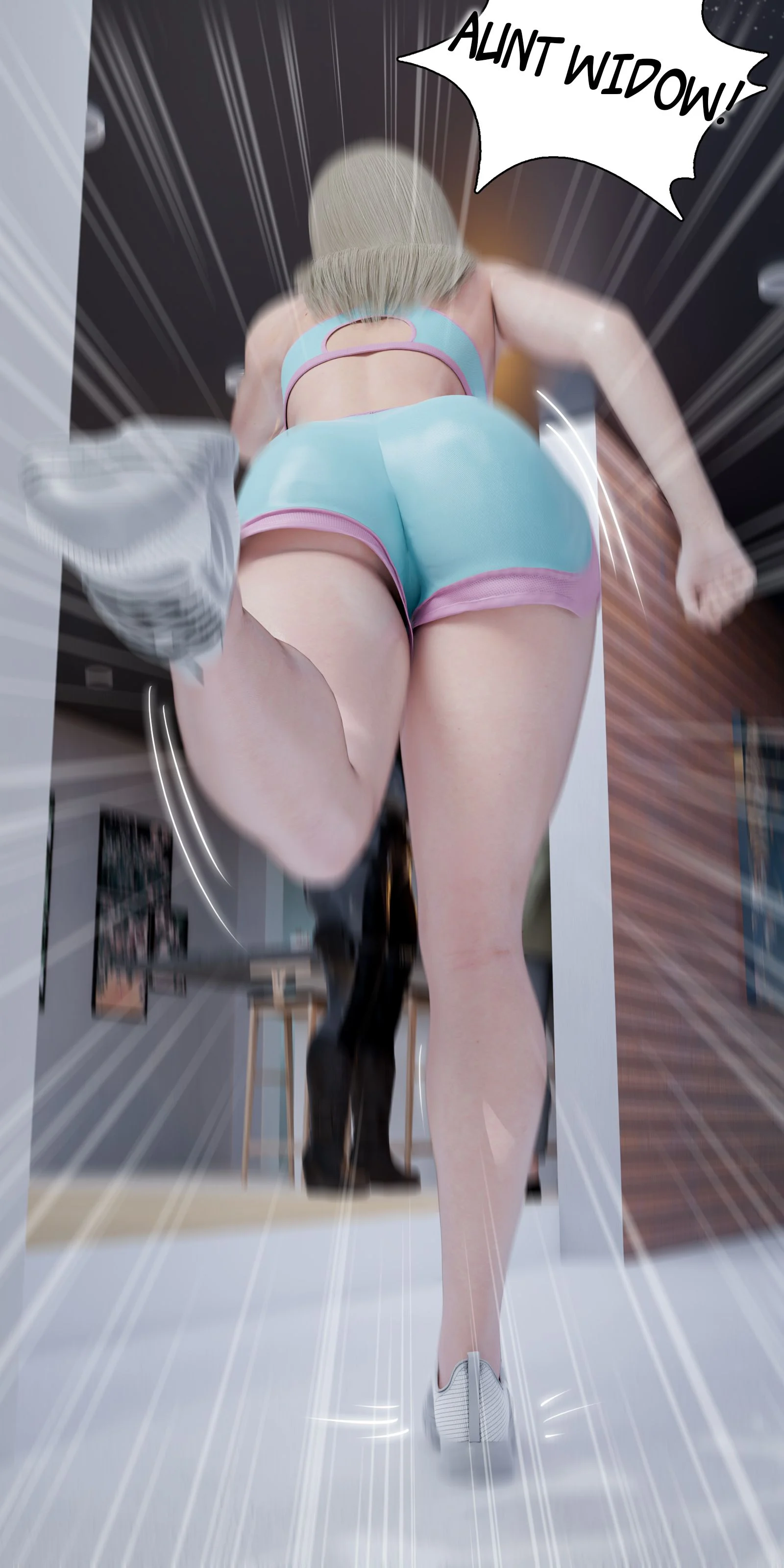 My Neighbor’s Widow [Rose Blue 3D] Chapter 5 - Page 53