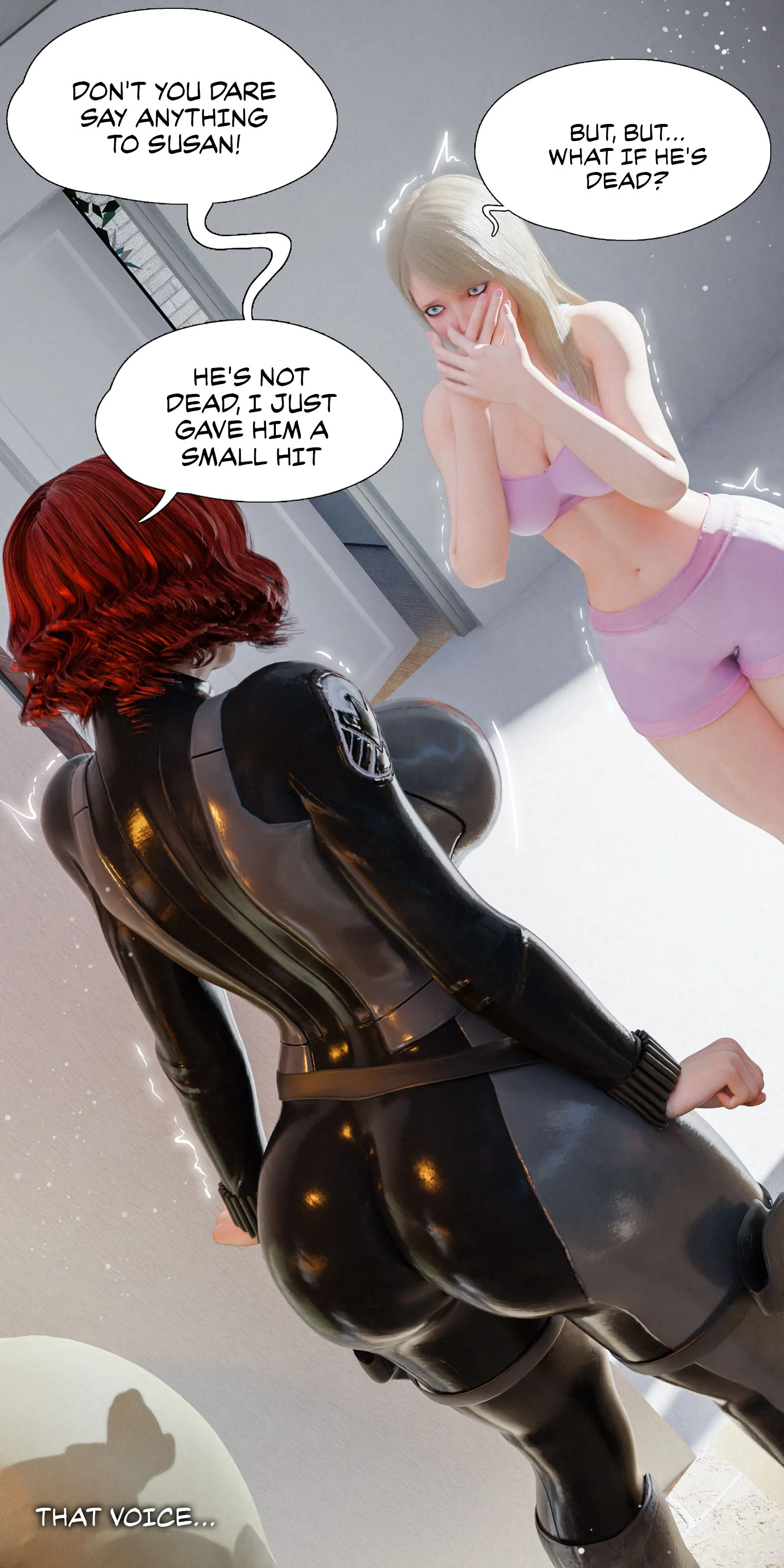 My Neighbor’s Widow [Rose Blue 3D] Chapter 5 - Page 60