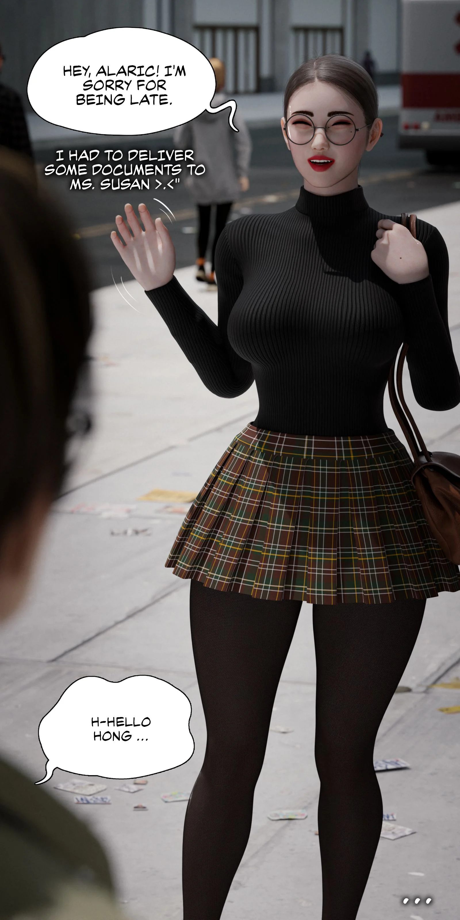 My Neighbor’s Widow [Rose Blue 3D] Chapter 5 - Page 71
