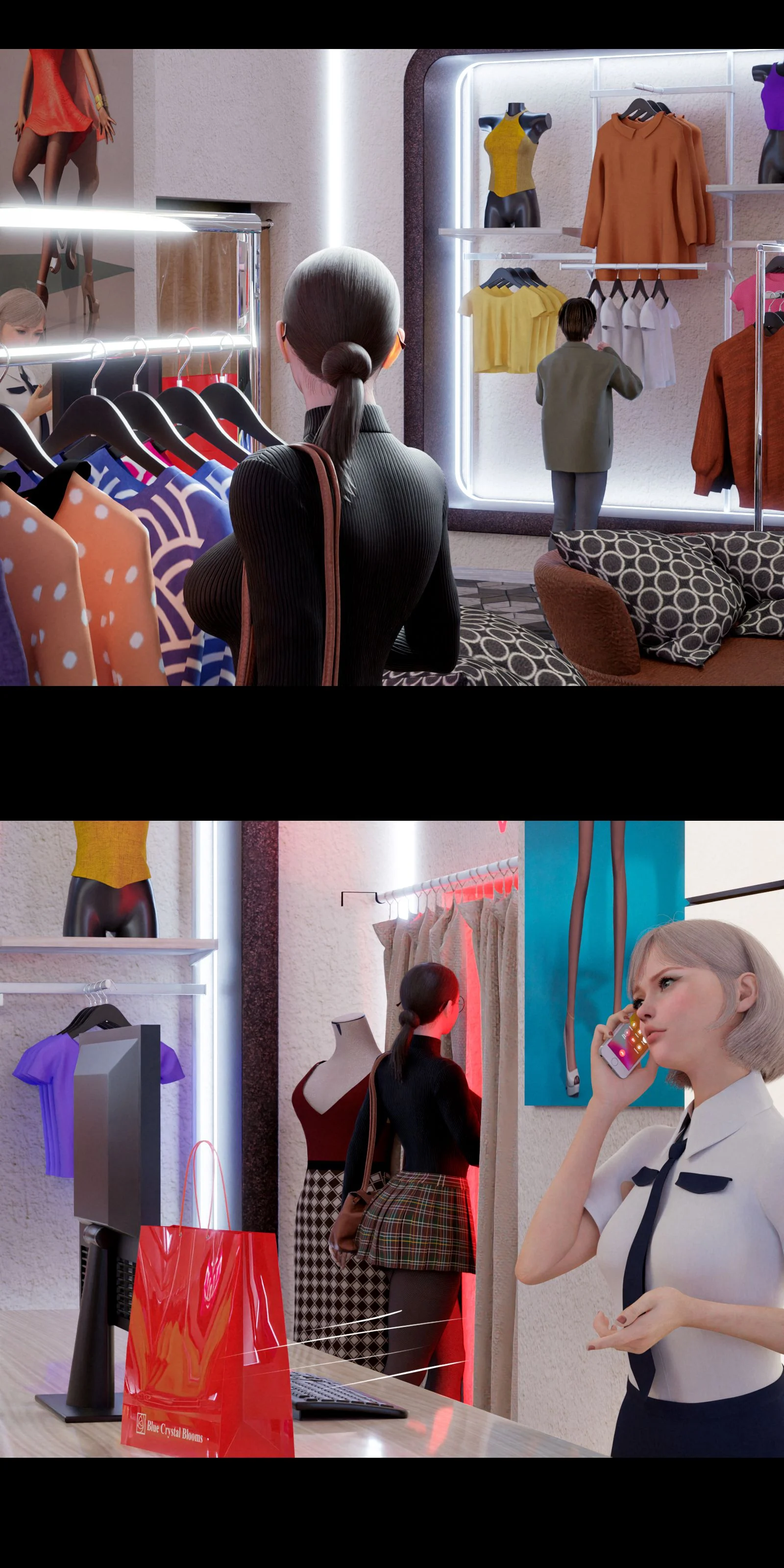 My Neighbor’s Widow [Rose Blue 3D] Chapter 5 - Page 83