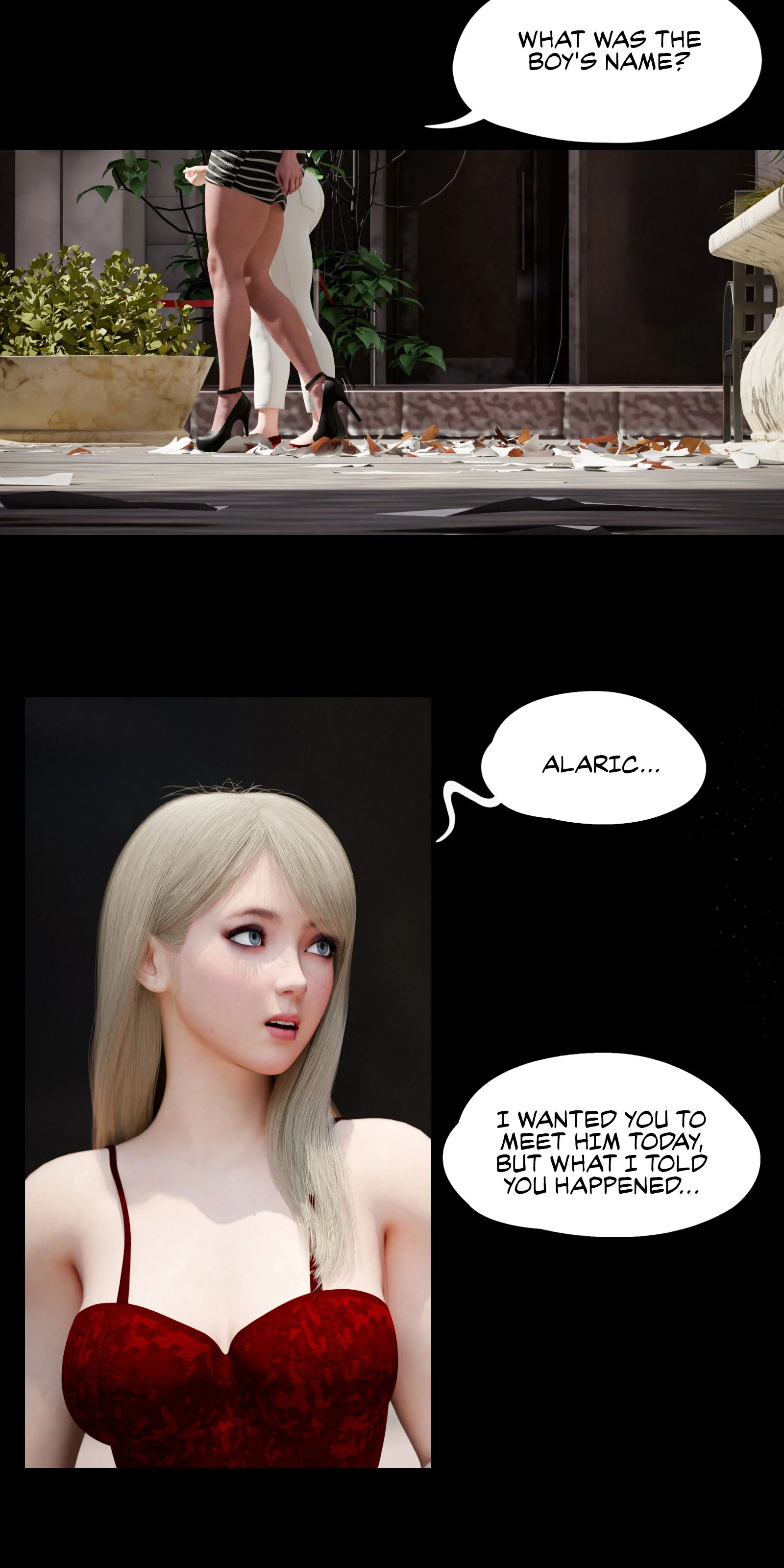 My Neighbor’s Widow [Rose Blue 3D] Chapter 5 - Page 87