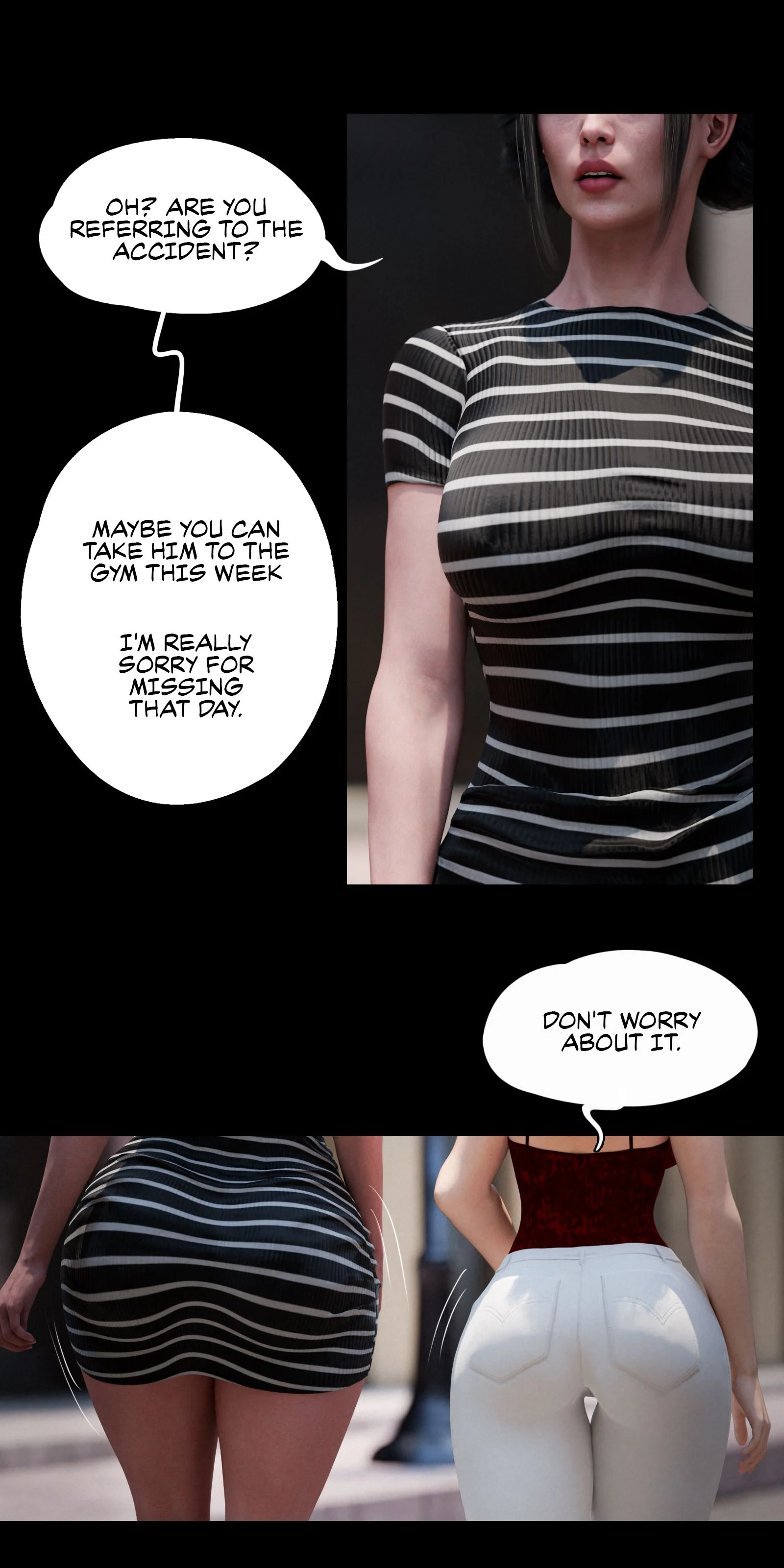 My Neighbor’s Widow [Rose Blue 3D] Chapter 5 - Page 88