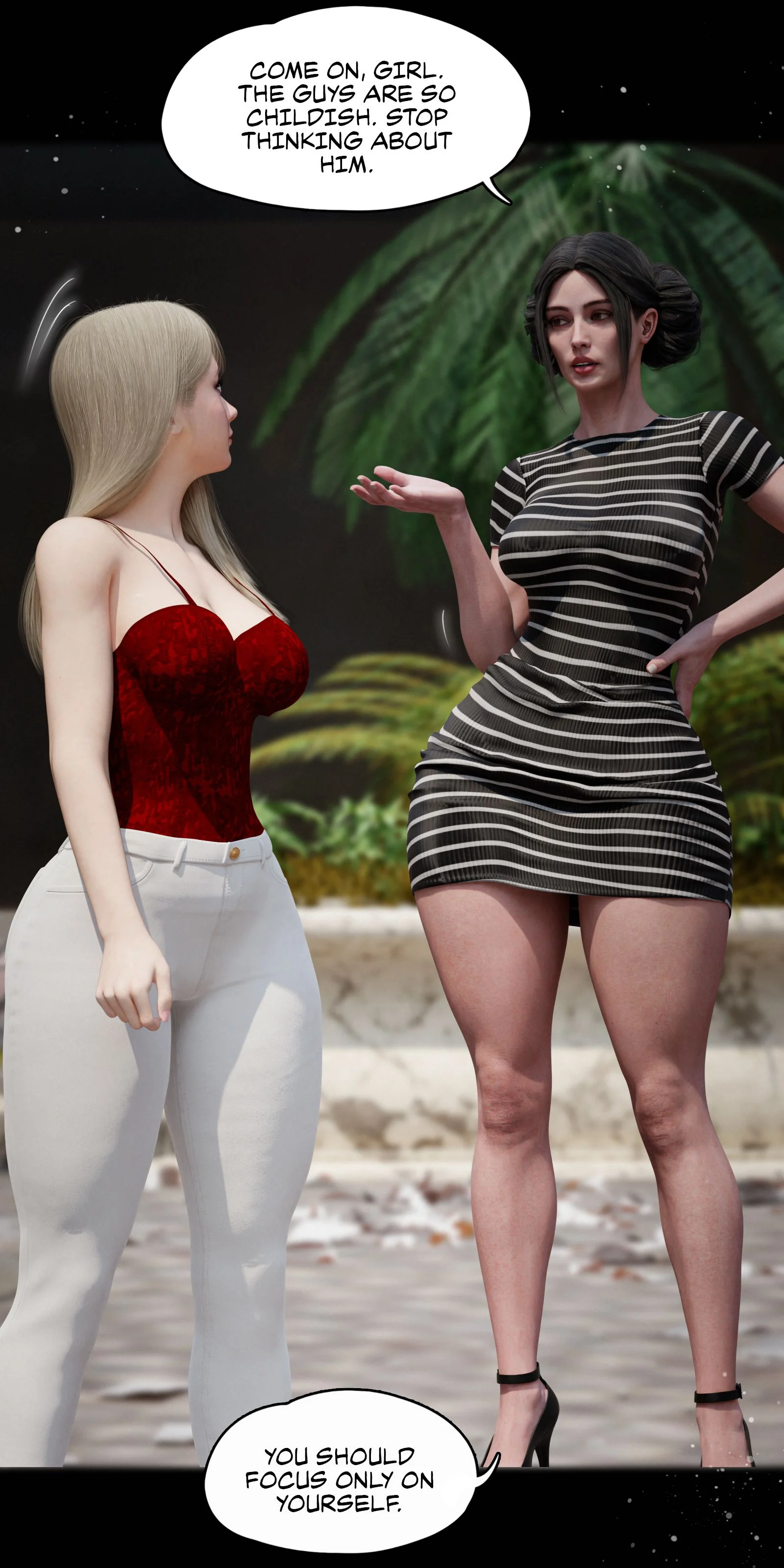 My Neighbor’s Widow [Rose Blue 3D] Chapter 5 - Page 93