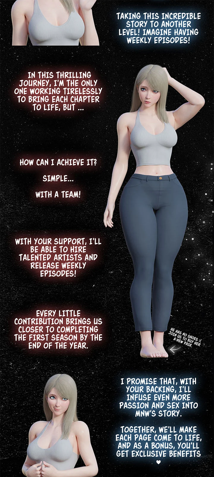 My Neighbor’s Widow [Rose Blue 3D] Chapter 6 - Page 91