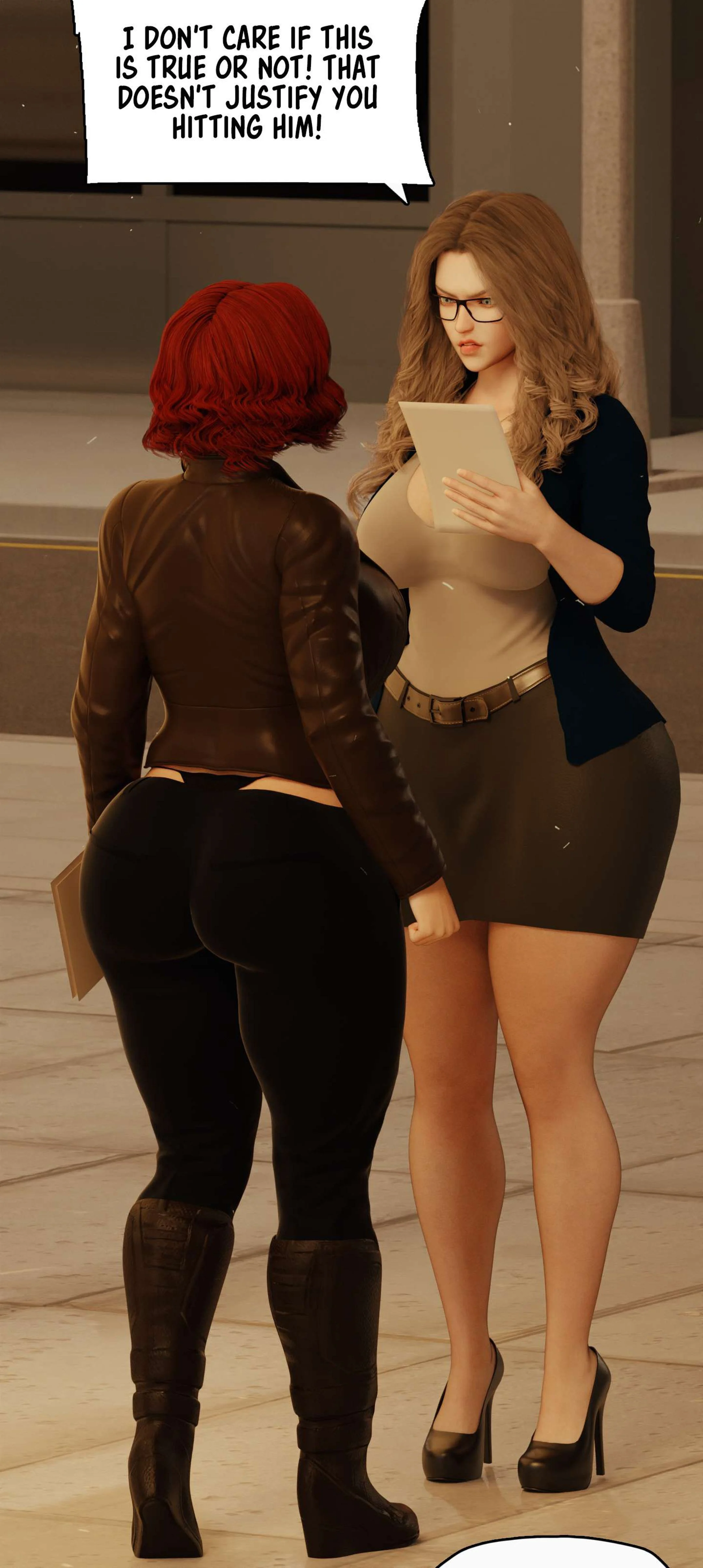 My Neighbor’s Widow [Rose Blue 3D] Chapter 7 - Page 16