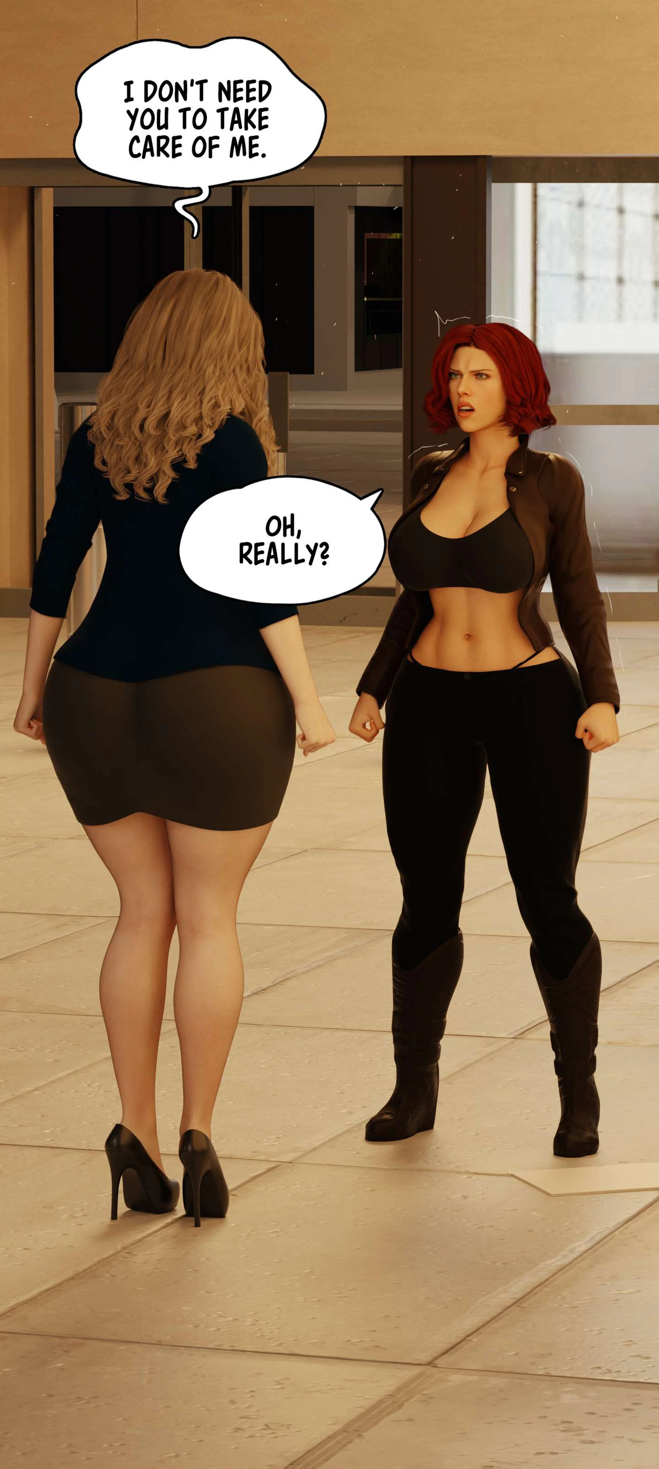 My Neighbor’s Widow [Rose Blue 3D] Chapter 7 - Page 24