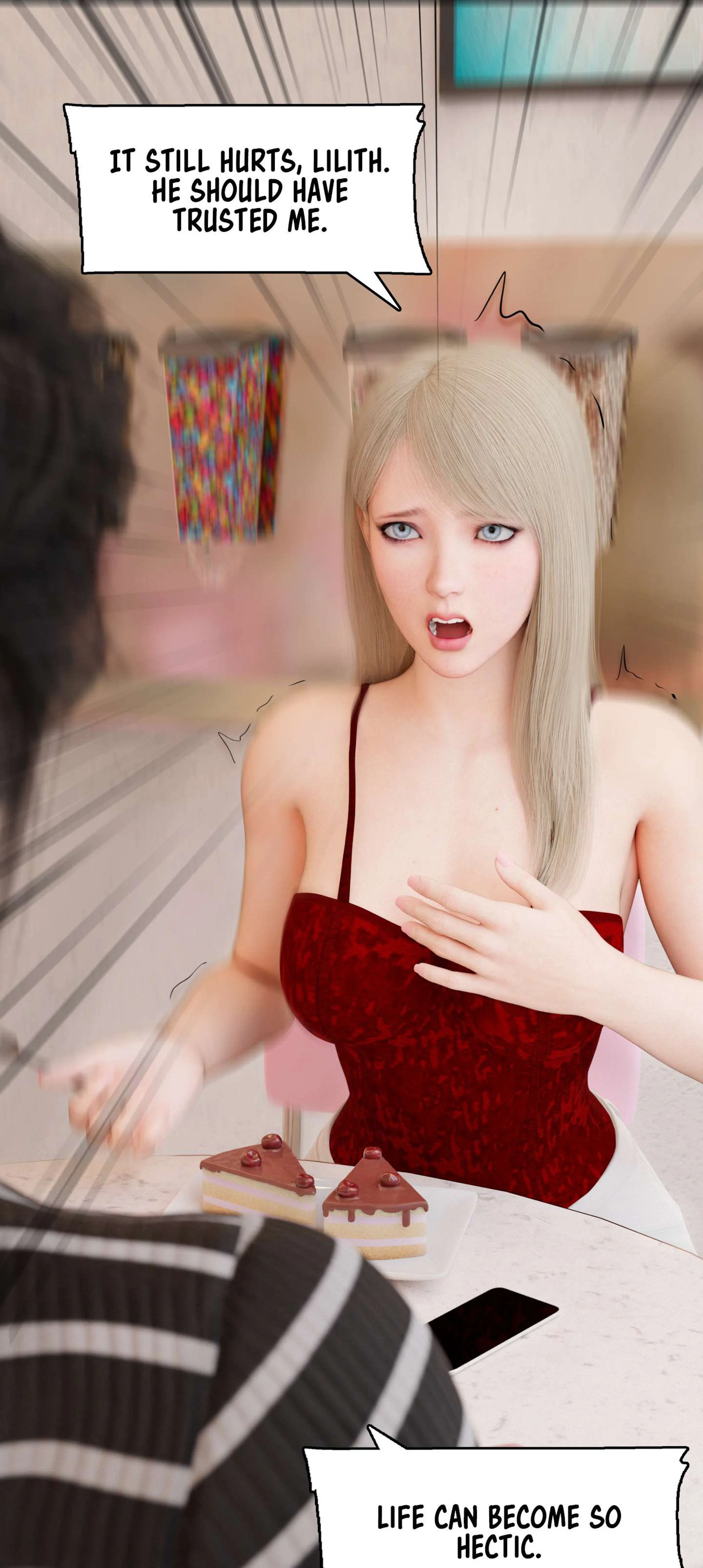 My Neighbor’s Widow [Rose Blue 3D] Chapter 7 - Page 49