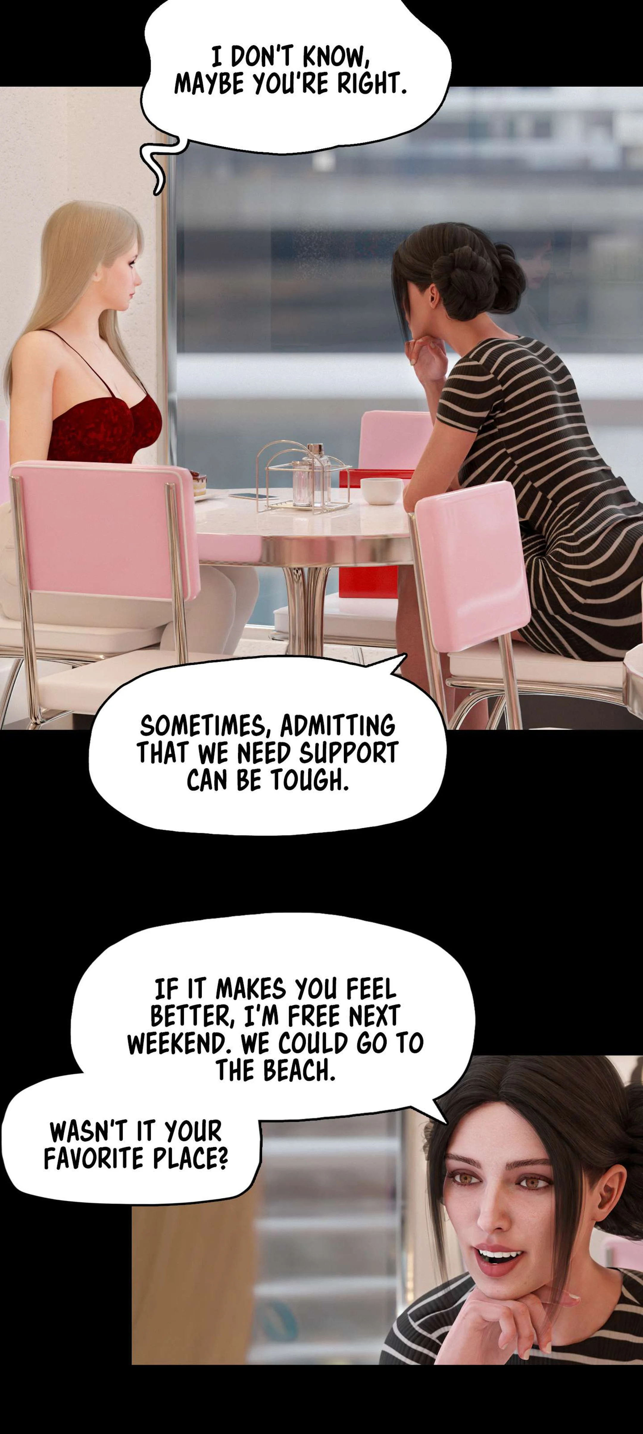 My Neighbor’s Widow [Rose Blue 3D] Chapter 7 - Page 51