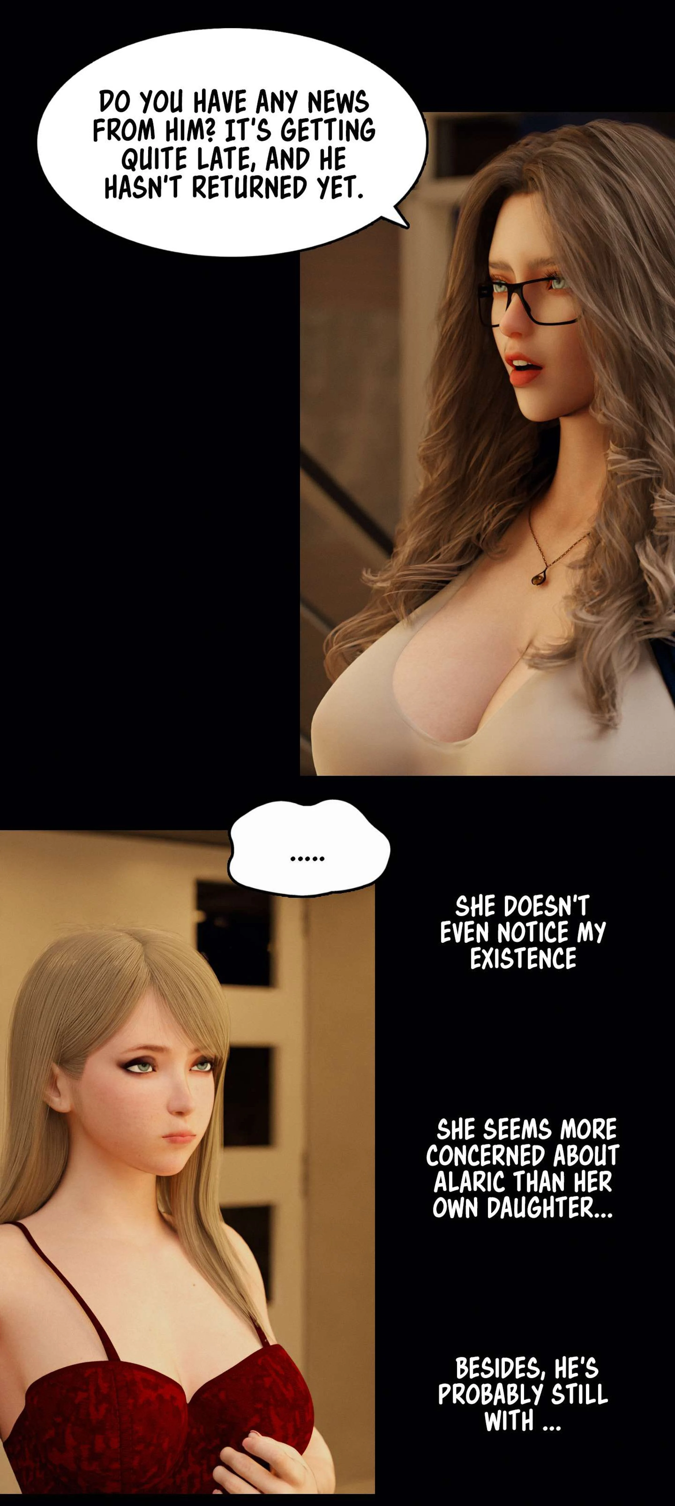 My Neighbor’s Widow [Rose Blue 3D] Chapter 7 - Page 57