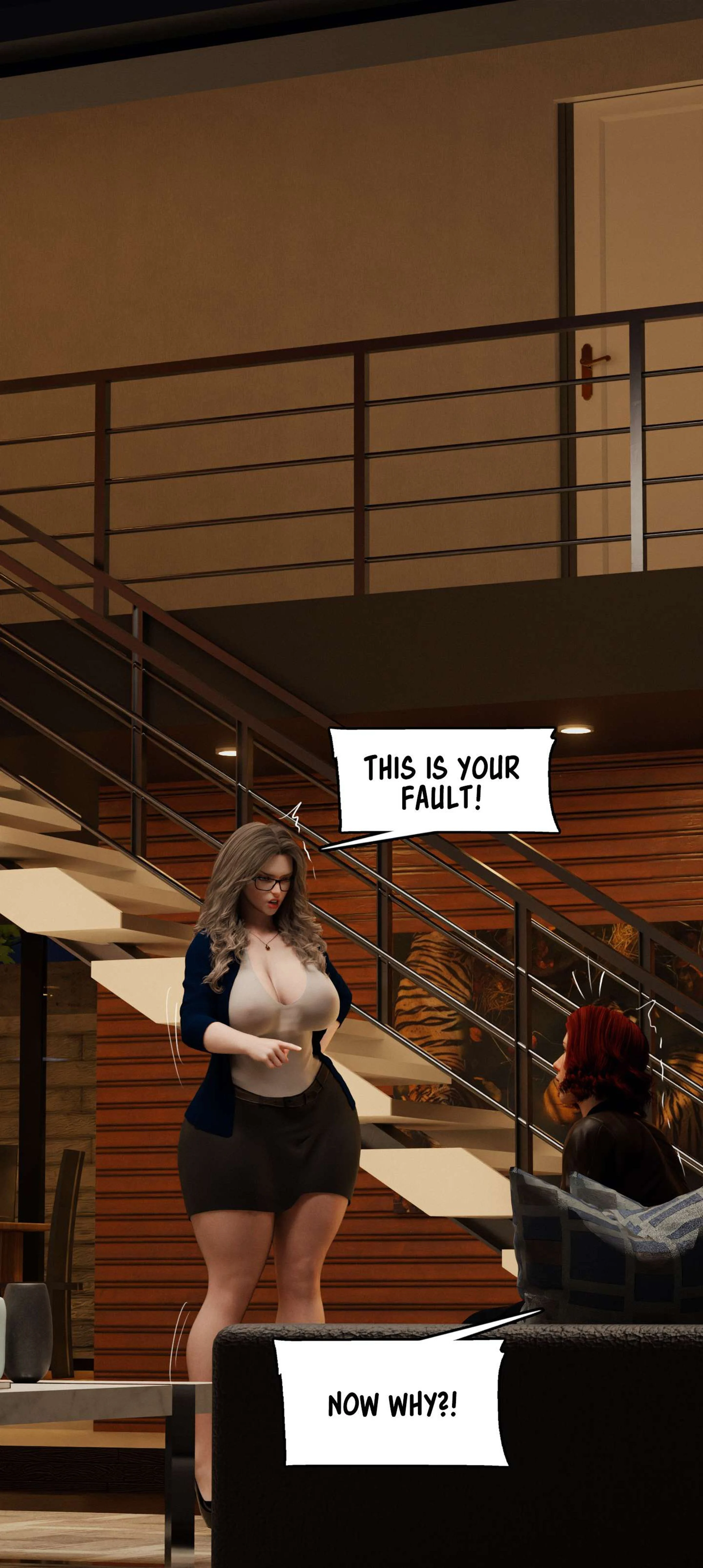 My Neighbor’s Widow [Rose Blue 3D] Chapter 7 - Page 62