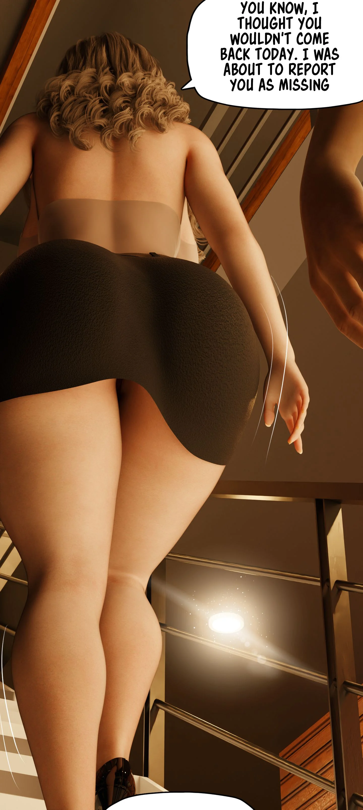 My Neighbor’s Widow [Rose Blue 3D] Chapter 8 - Page 13