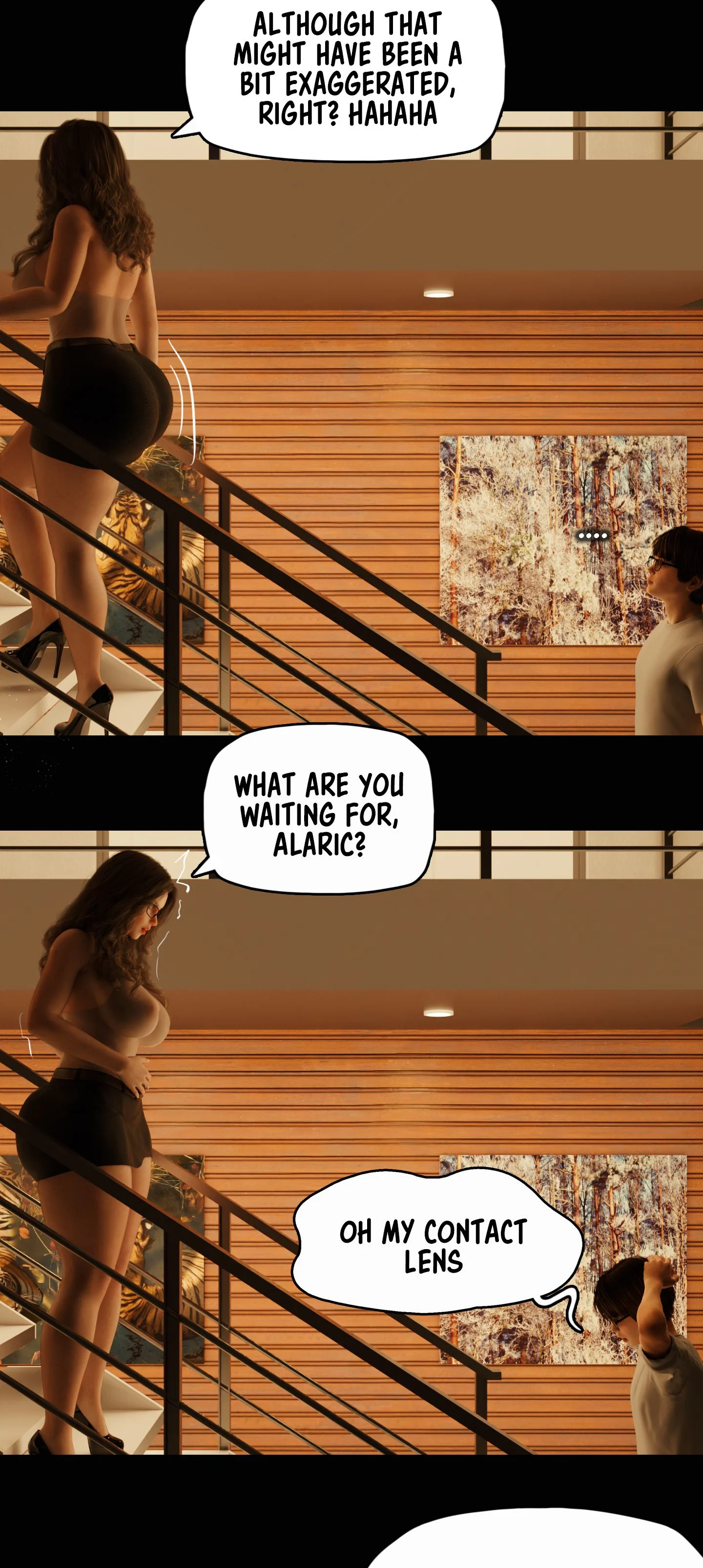 My Neighbor’s Widow [Rose Blue 3D] Chapter 8 - Page 14