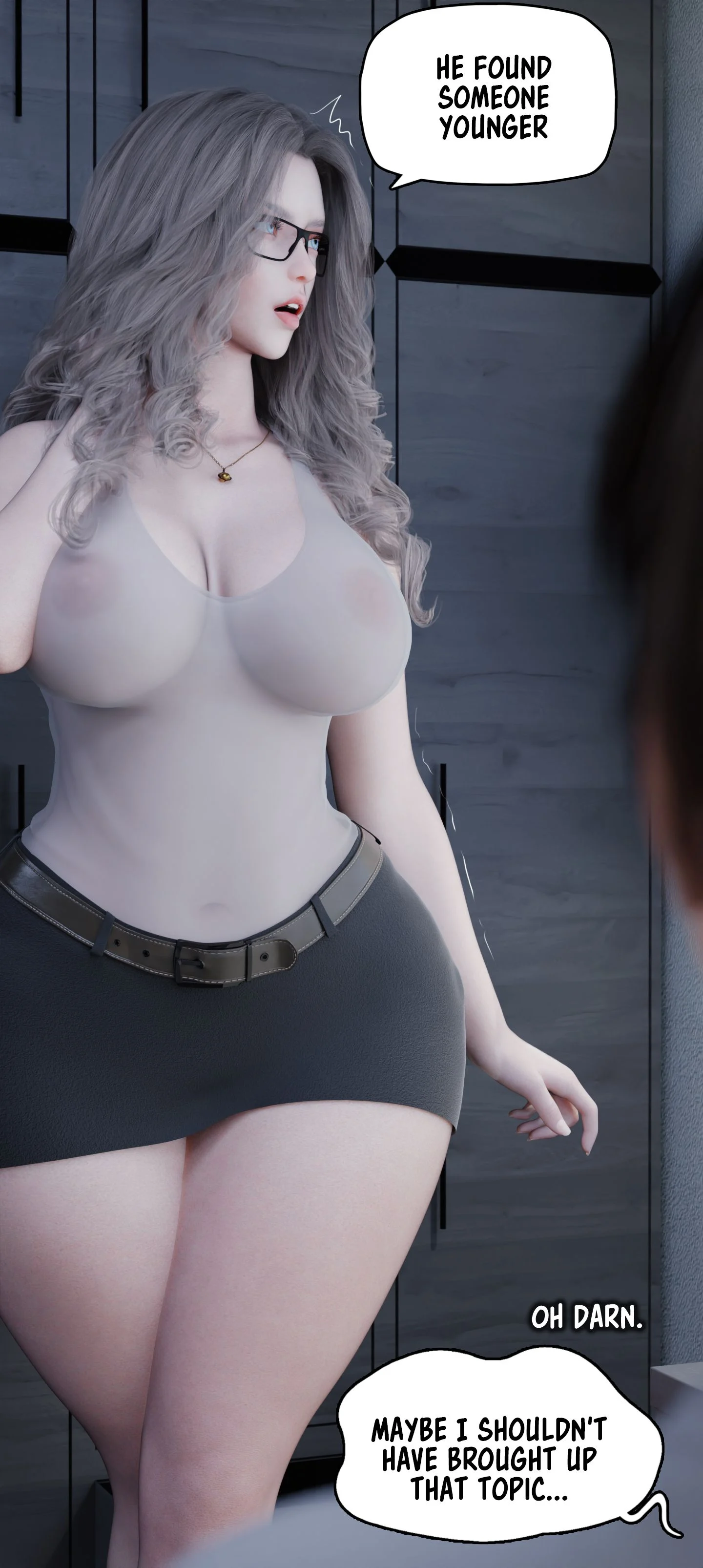 My Neighbor’s Widow [Rose Blue 3D] Chapter 8 - Page 23