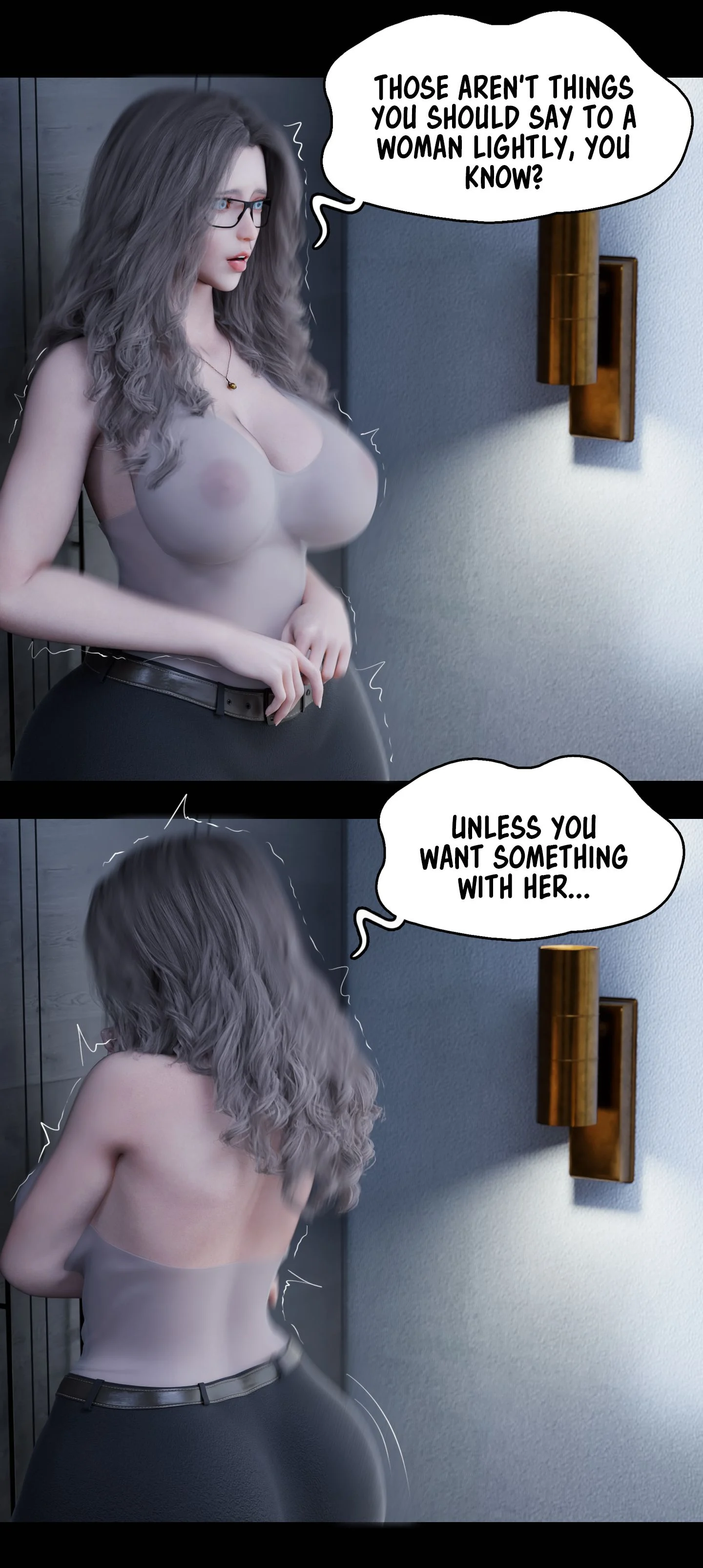 My Neighbor’s Widow [Rose Blue 3D] Chapter 8 - Page 32