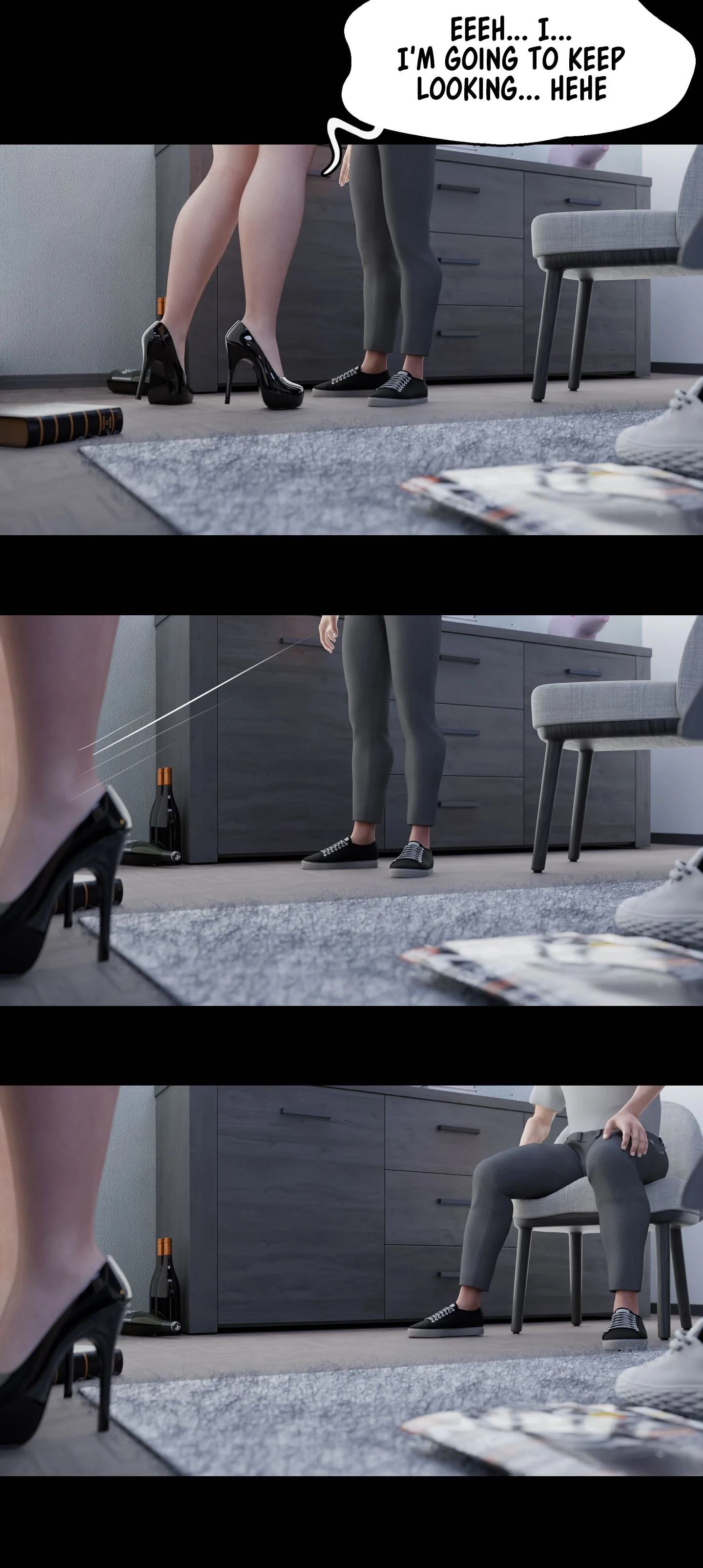 My Neighbor’s Widow [Rose Blue 3D] Chapter 8 - Page 38