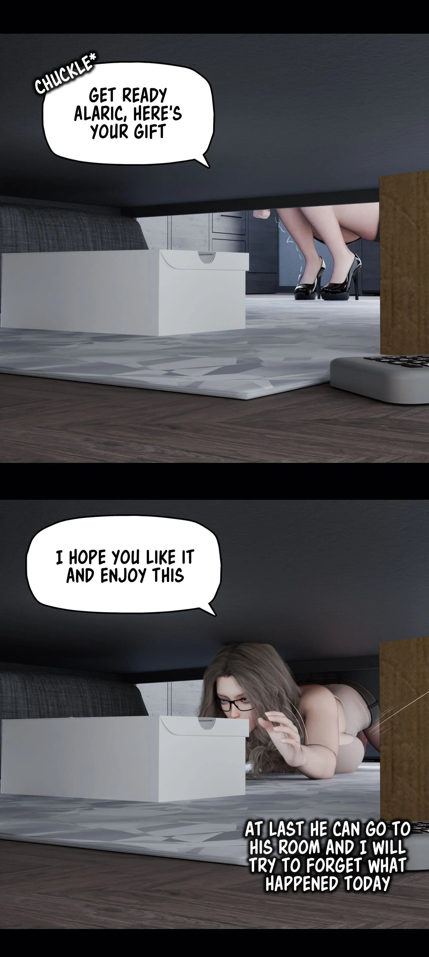My Neighbor’s Widow [Rose Blue 3D] Chapter 8 - Page 41