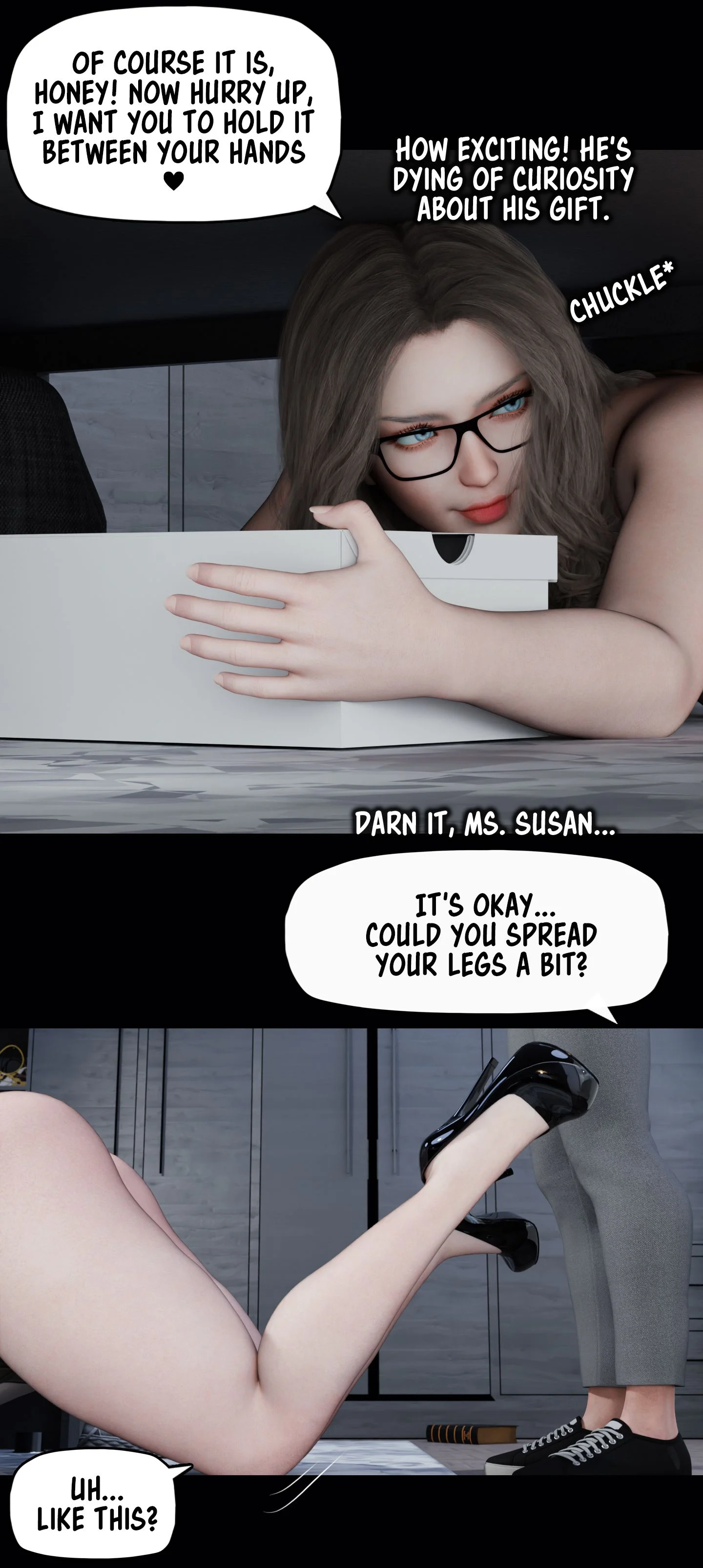 My Neighbor’s Widow [Rose Blue 3D] Chapter 8 - Page 45