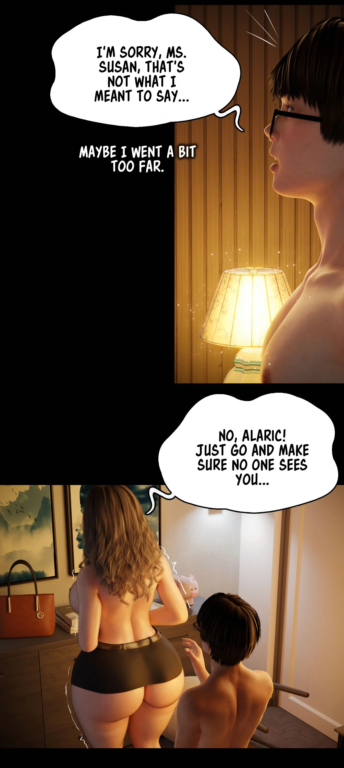 My Neighbor’s Widow [Rose Blue 3D] Chapter 9 - Page 57