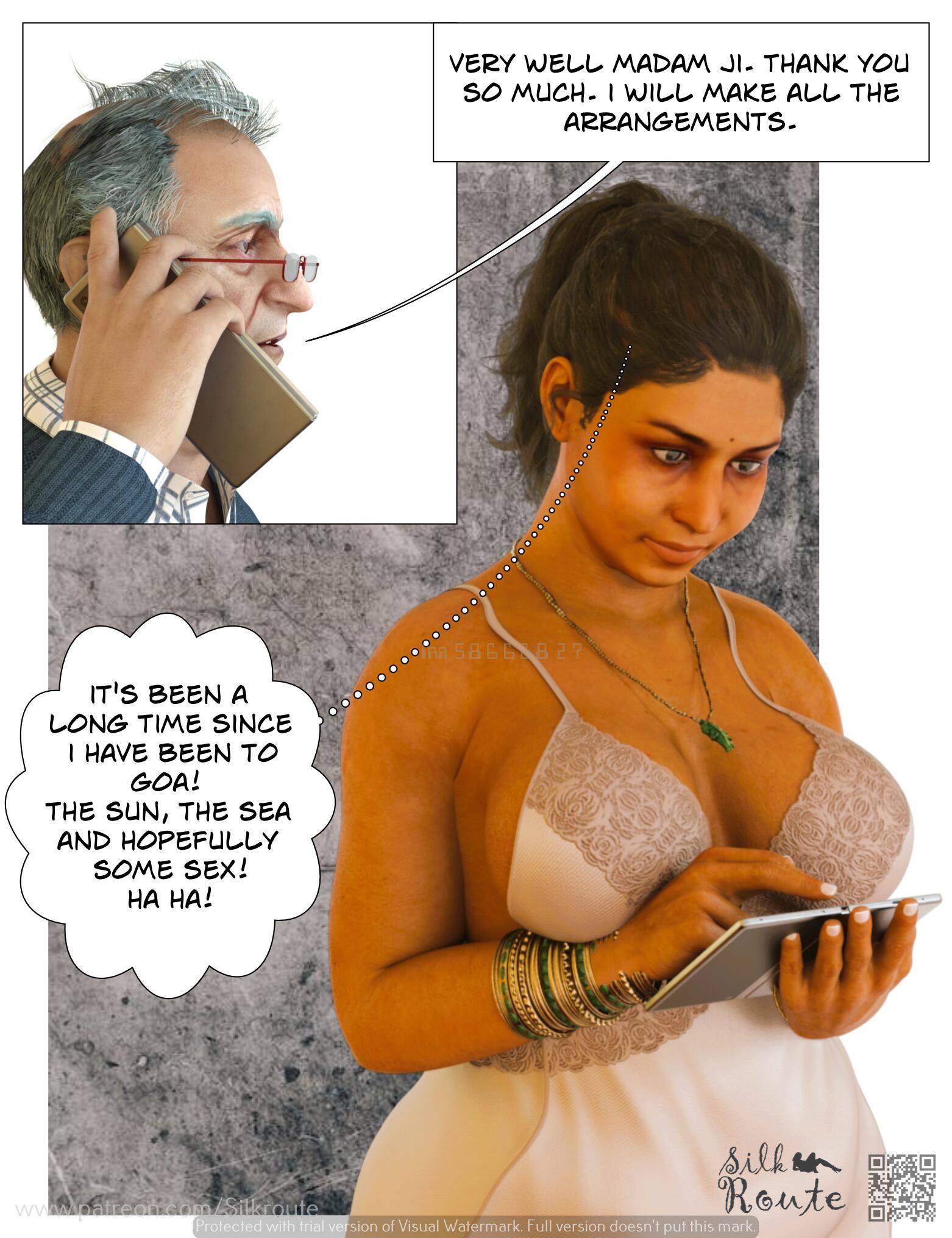 Rani Aunty [Silk Route] The V - 1 - Chapter 3.1 - Page 4