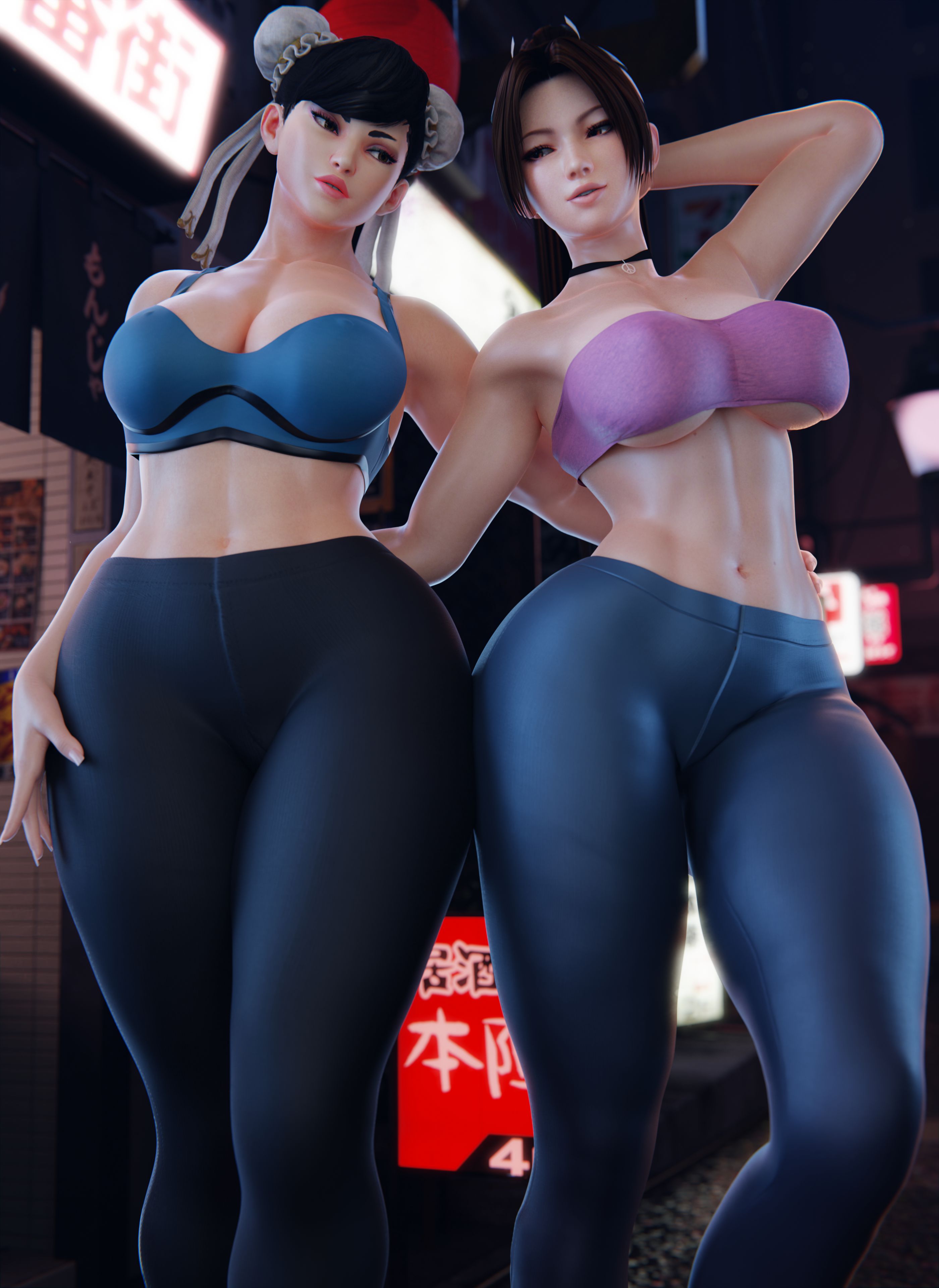 Chun-Li (Street Fighter) [PervertMuffinMajima] Chun-Li Ft. Mai - Chapter 2 - Page 1