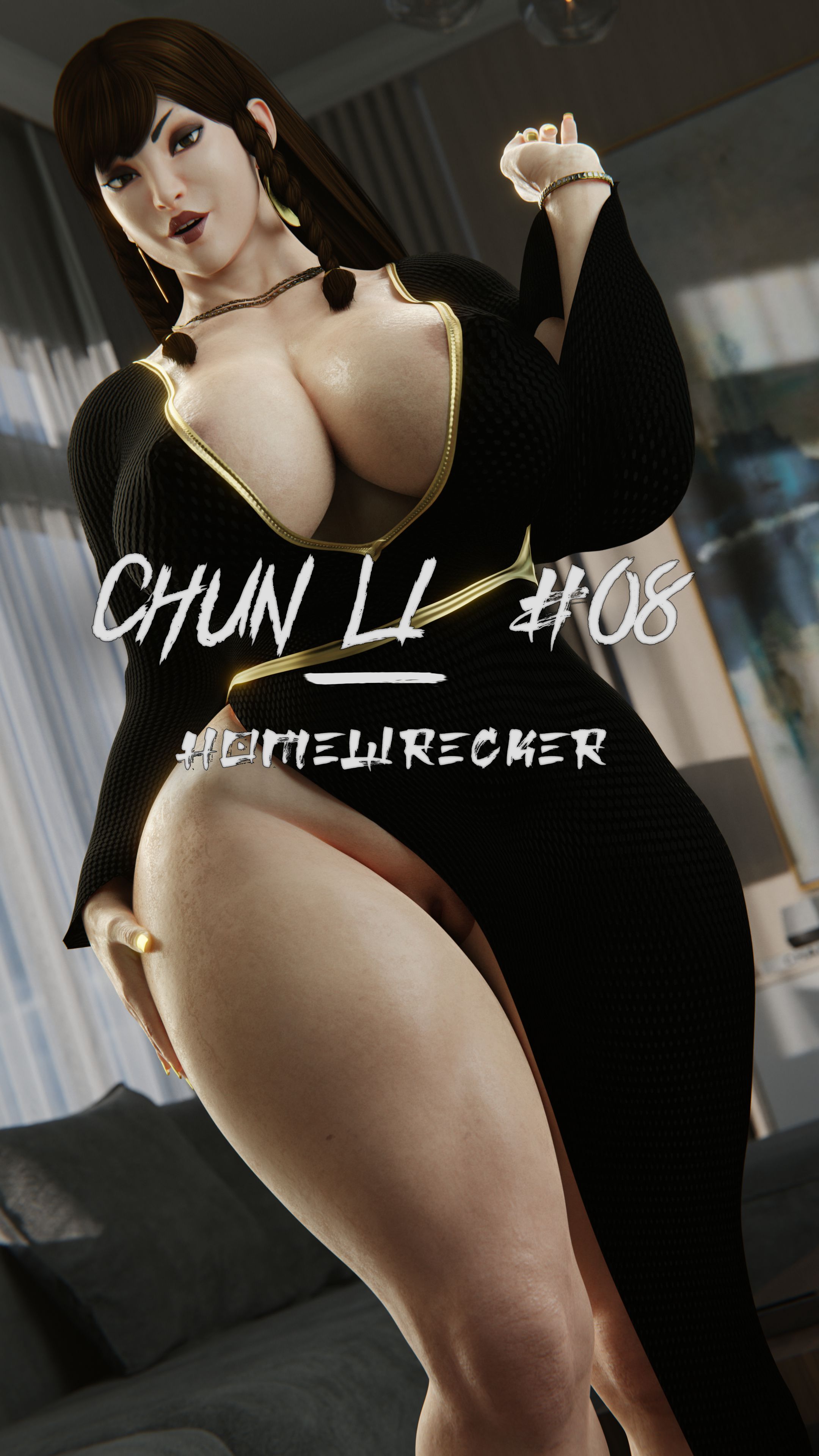 Chun-Li (Street Fighter) [PervertMuffinMajima] Chun-Li - Homewrecker - Chapter 4 - Page 1