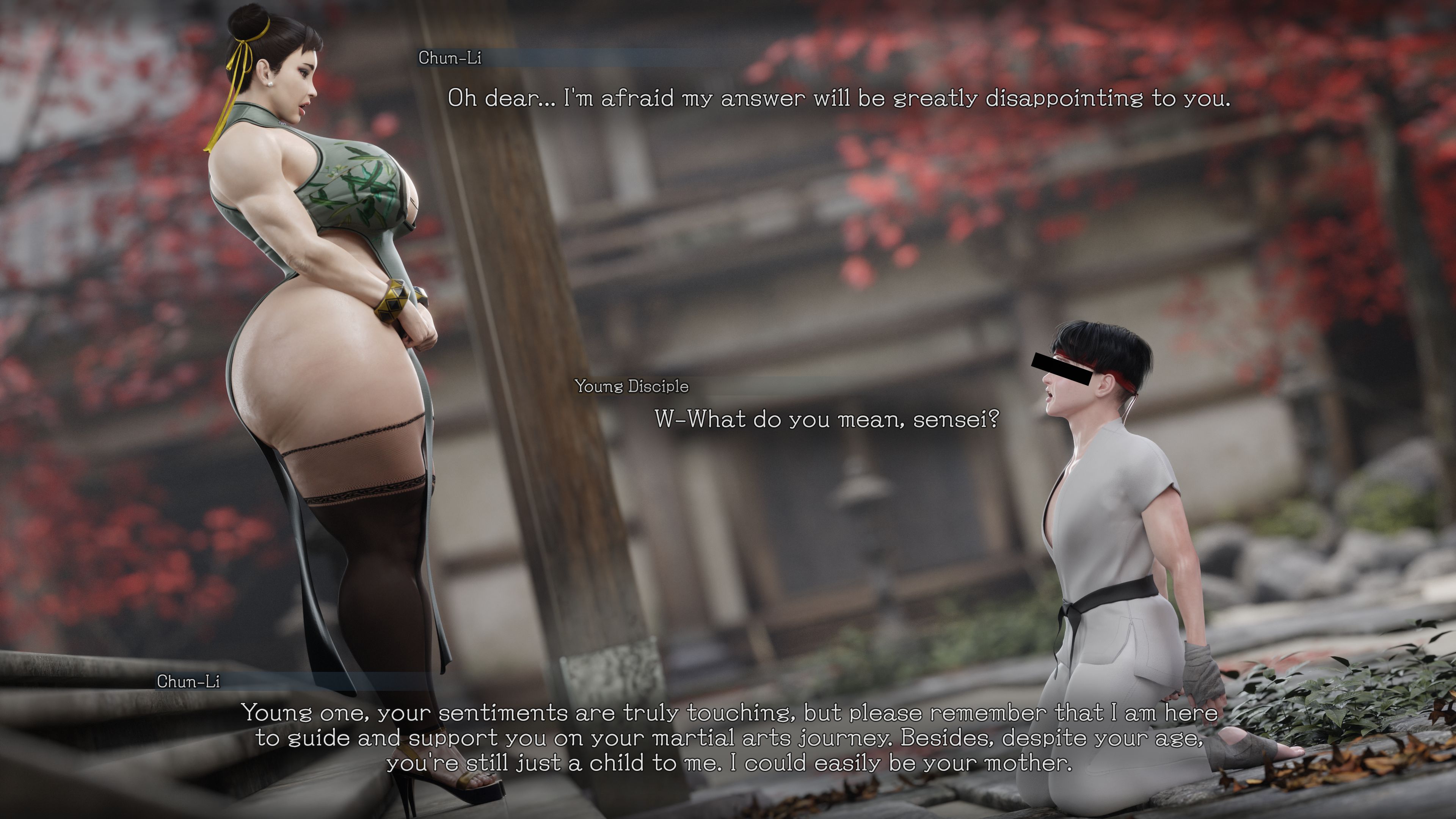 Chun-Li (Street Fighter) [PervertMuffinMajima] Chun-Li's Favorite Student - Chapter 5 - Page 12