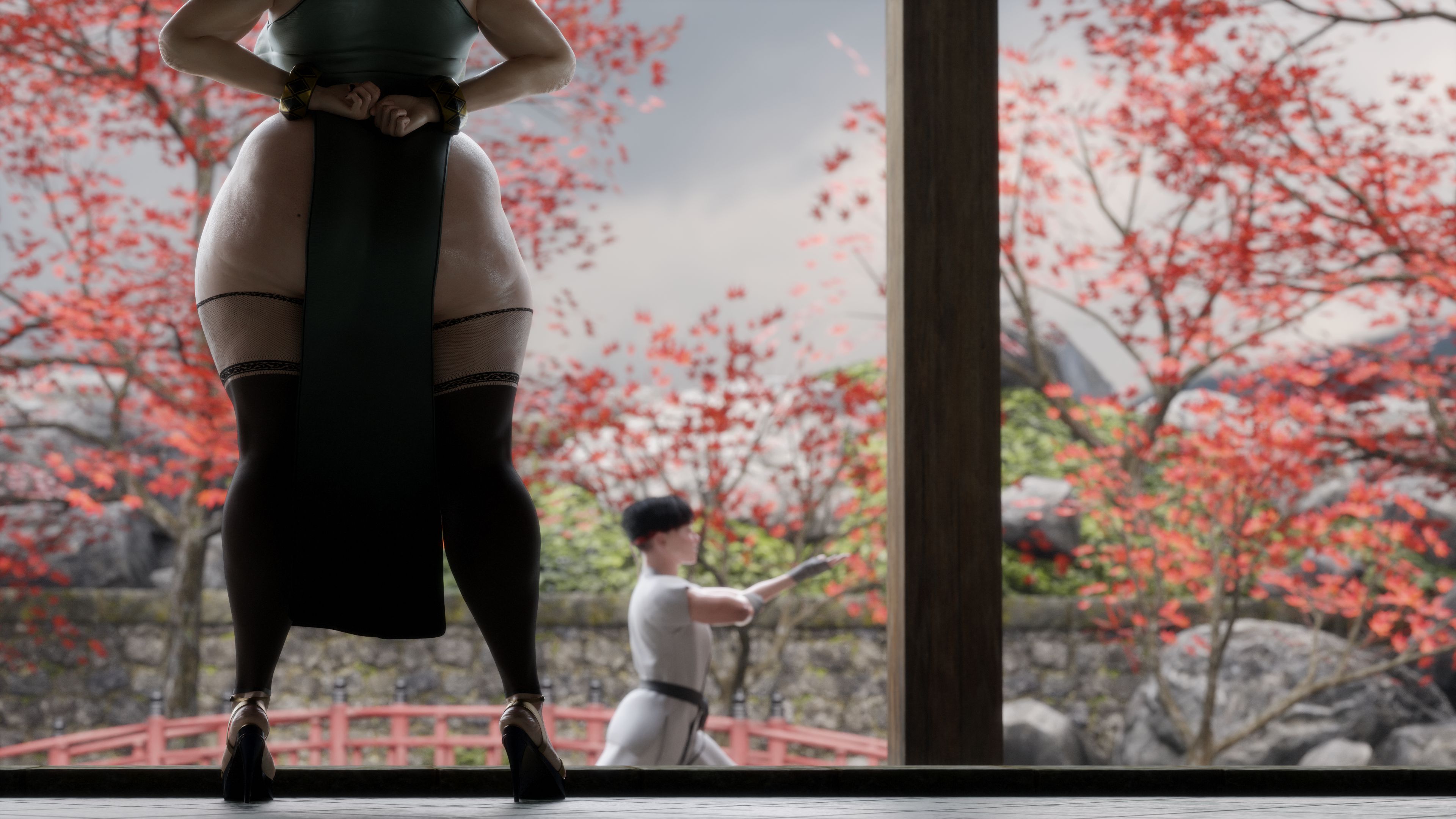 Chun-Li (Street Fighter) [PervertMuffinMajima] Chun-Li's Favorite Student - Chapter 5 - Page 126