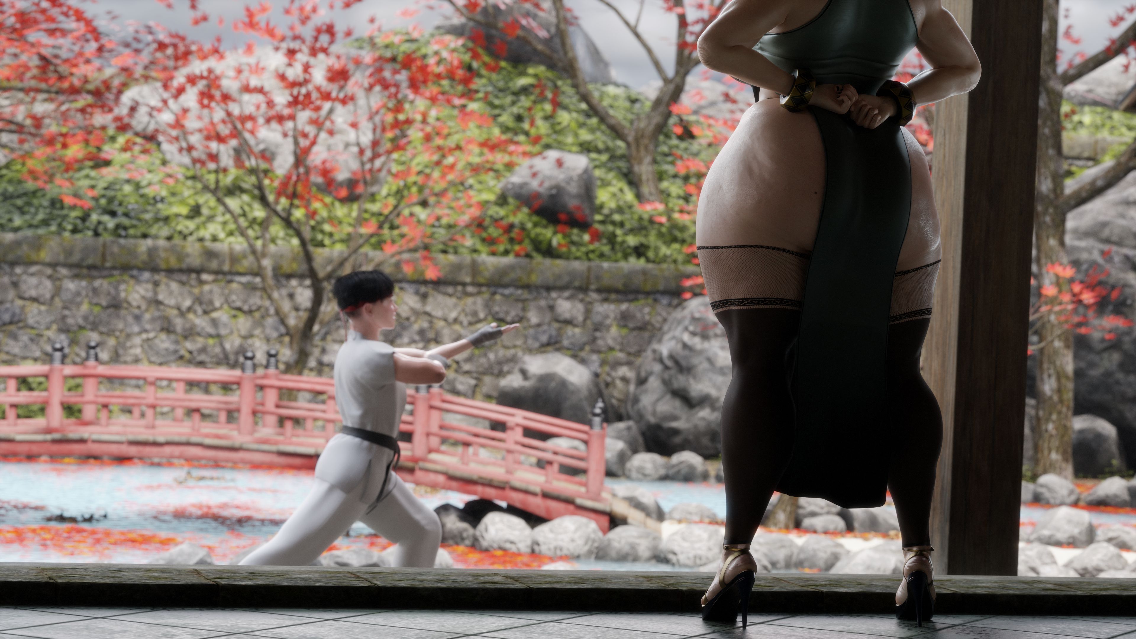 Chun-Li (Street Fighter) [PervertMuffinMajima] Chun-Li's Favorite Student - Chapter 5 - Page 127