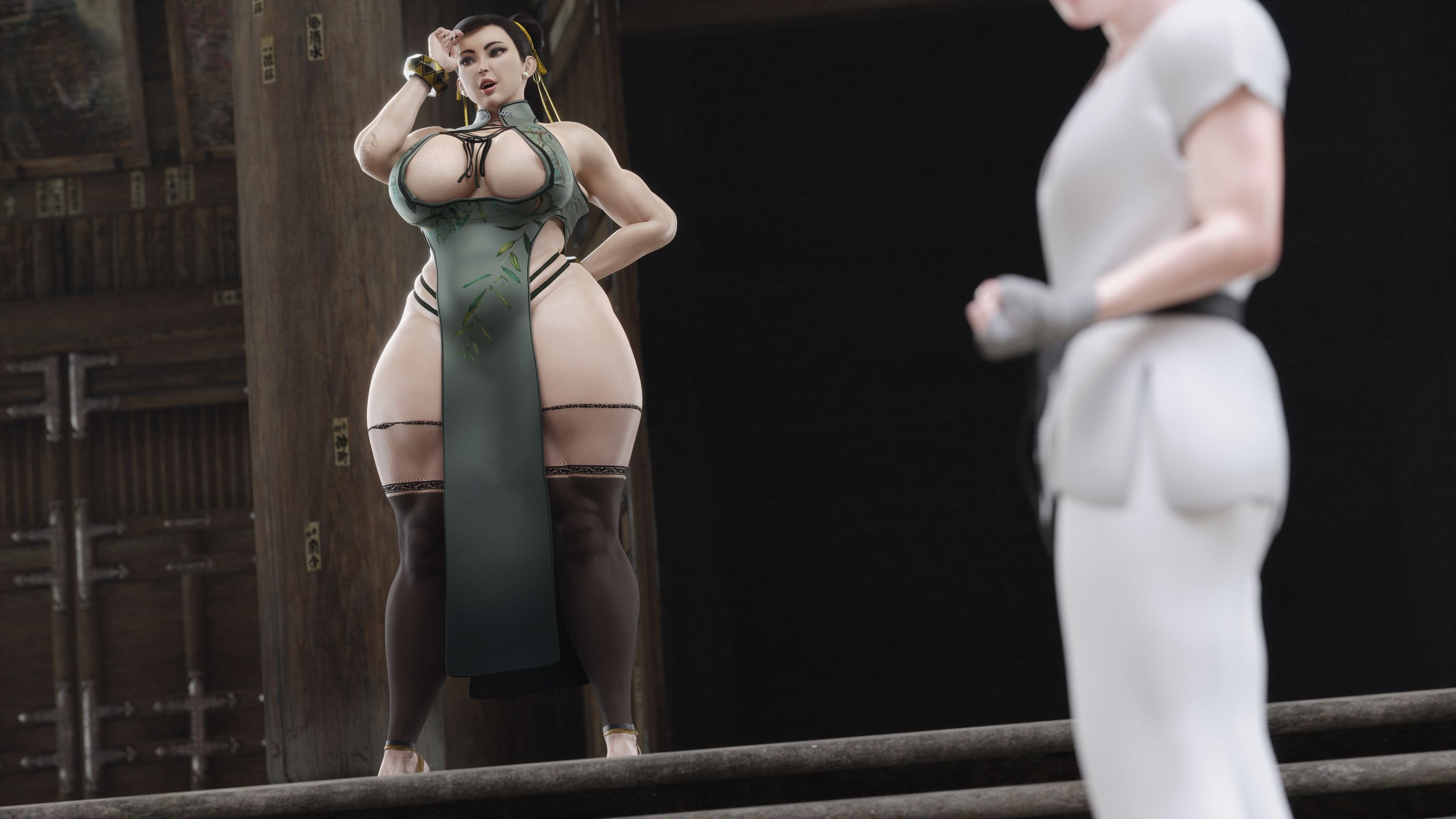Chun-Li (Street Fighter) [PervertMuffinMajima] Chun-Li's Favorite Student - Chapter 5 - Page 131