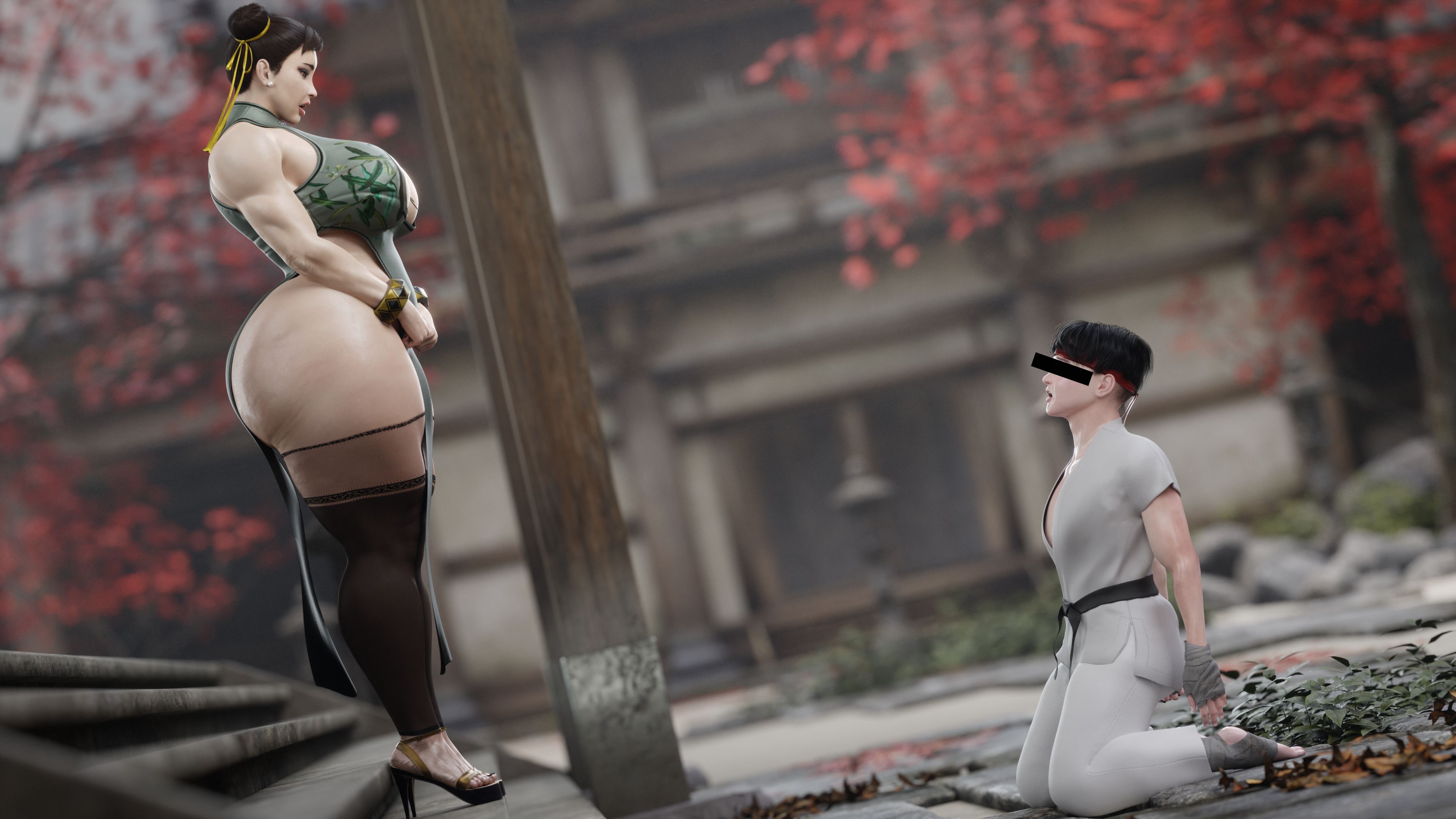 Chun-Li (Street Fighter) [PervertMuffinMajima] Chun-Li's Favorite Student - Chapter 5 - Page 137