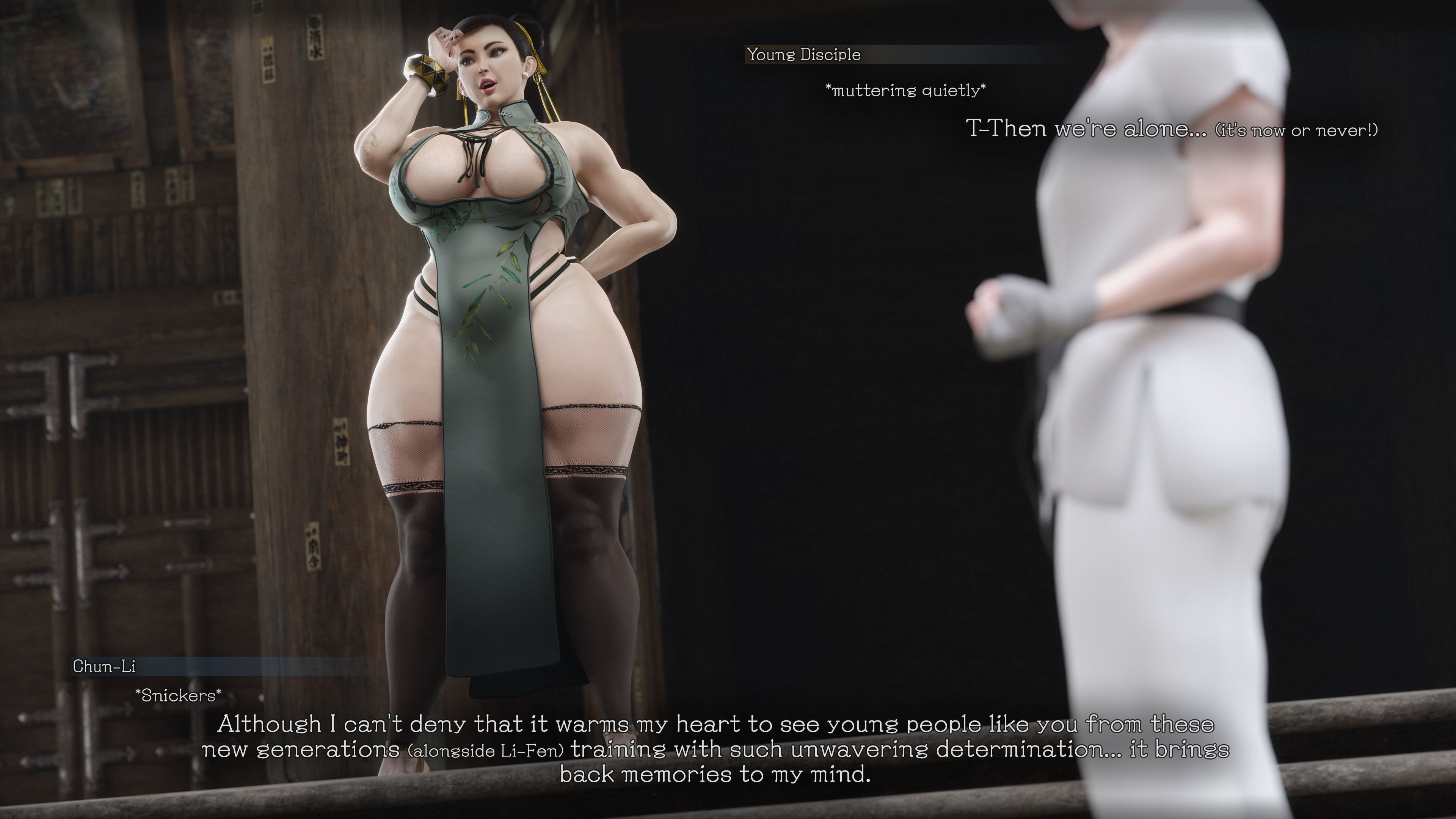 Chun-Li (Street Fighter) [PervertMuffinMajima] Chun-Li's Favorite Student - Chapter 5 - Page 6