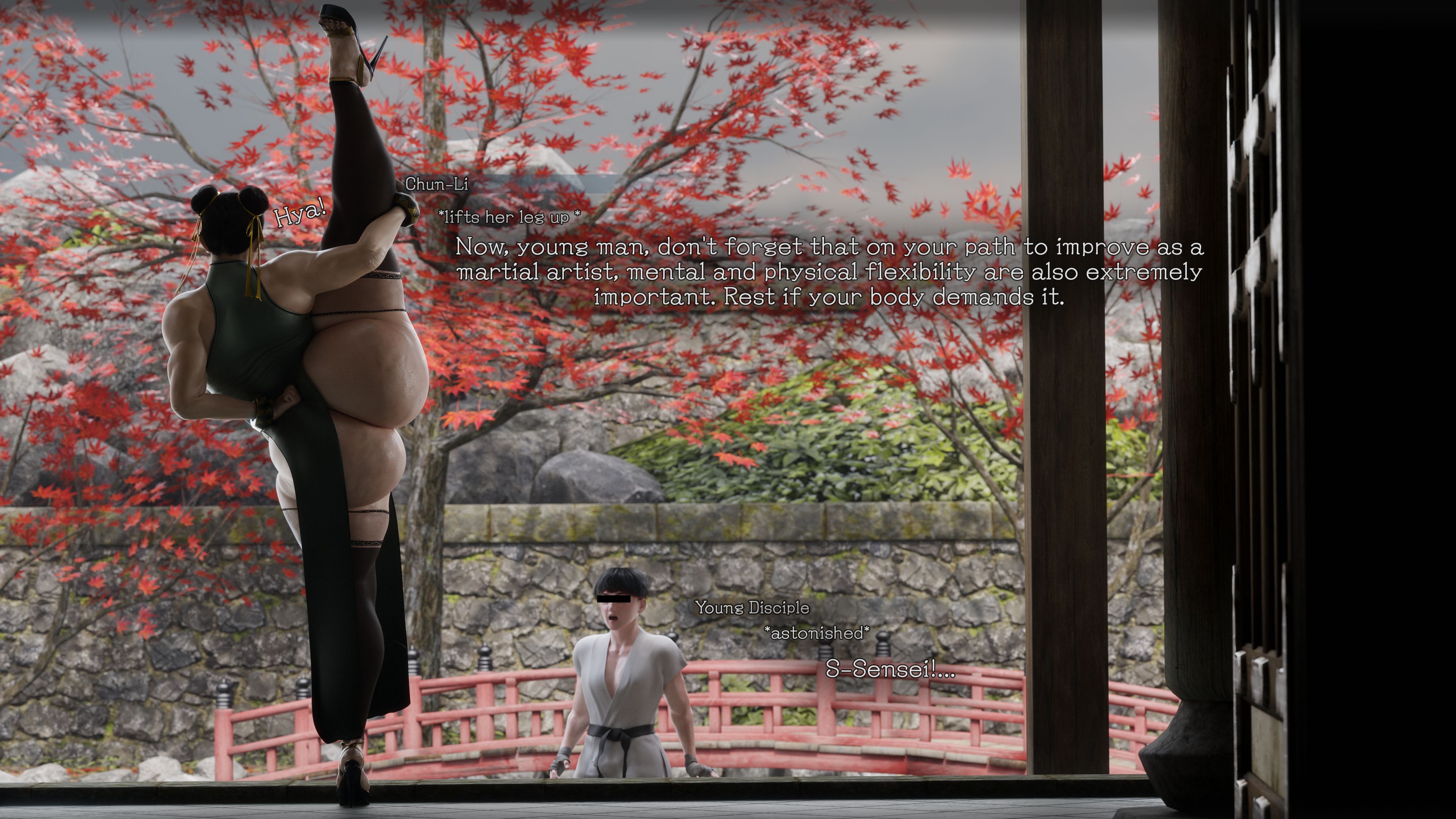 Chun-Li (Street Fighter) [PervertMuffinMajima] Chun-Li's Favorite Student - Chapter 5 - Page 7