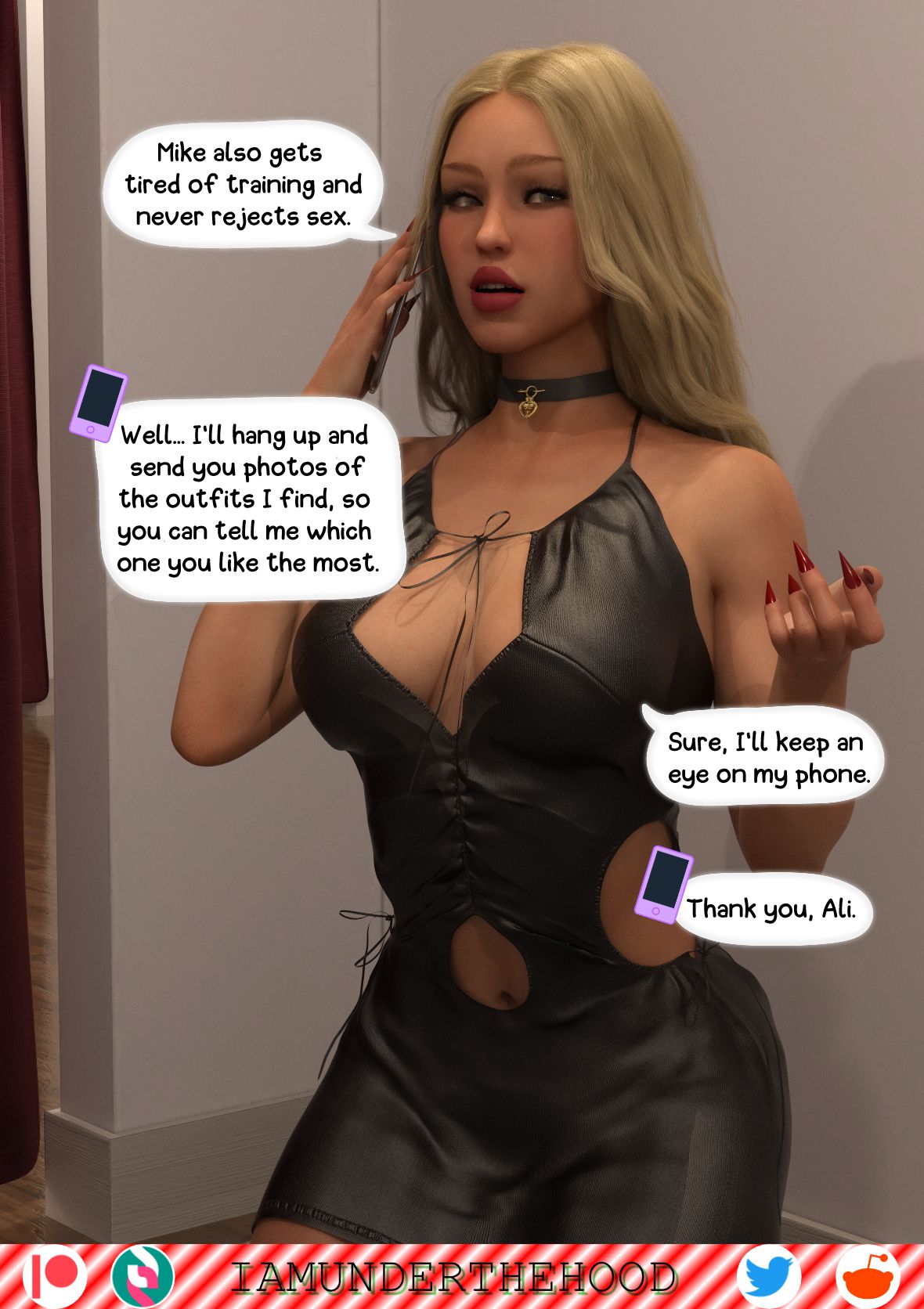 Comics [Under The Hood] Stacy’s Xmas Present - Page 4