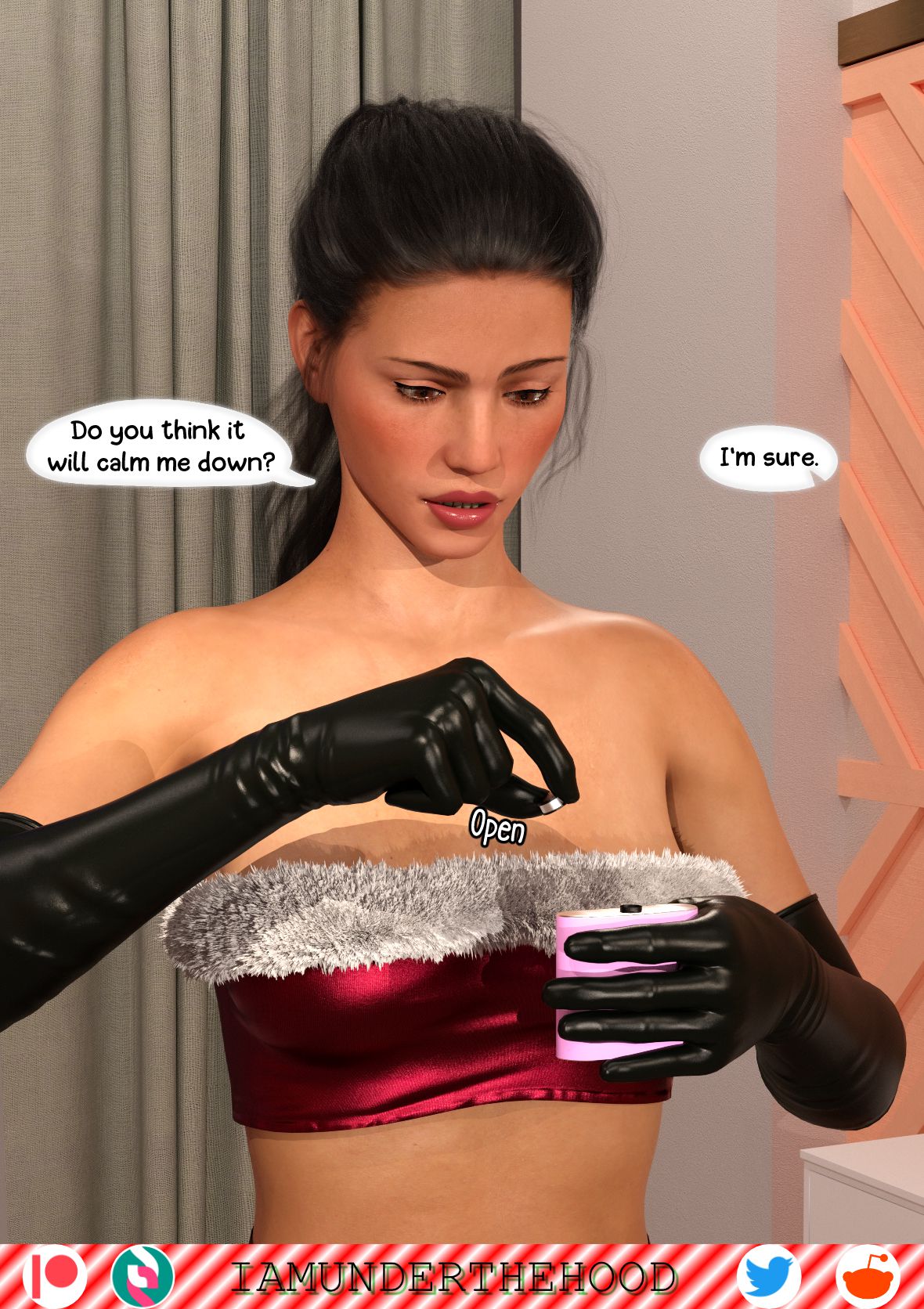 Comics [Under The Hood] Stacy’s Xmas Present - Page 48